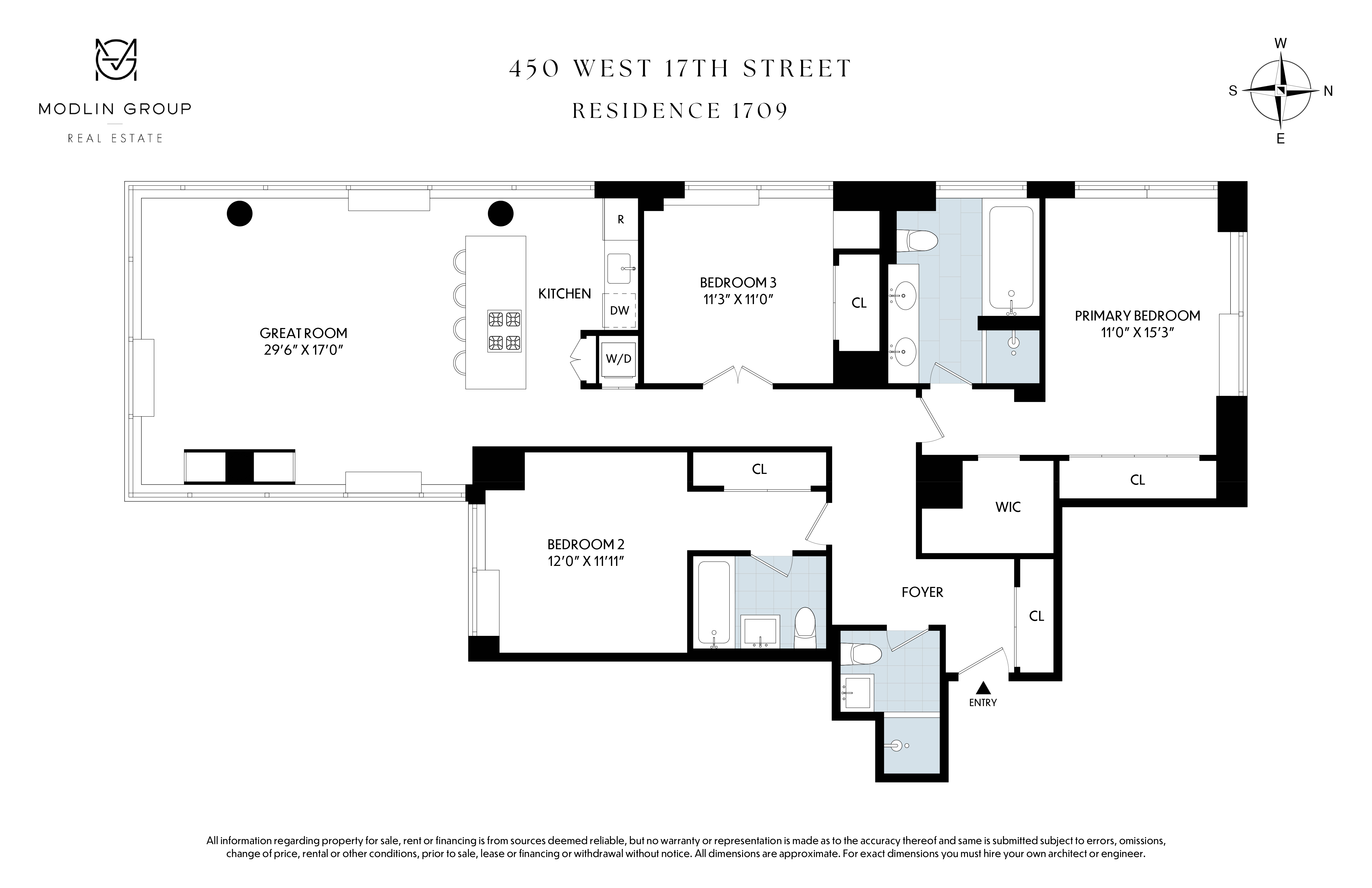 450 West 17th Street 1709 Chelsea New York NY 10011