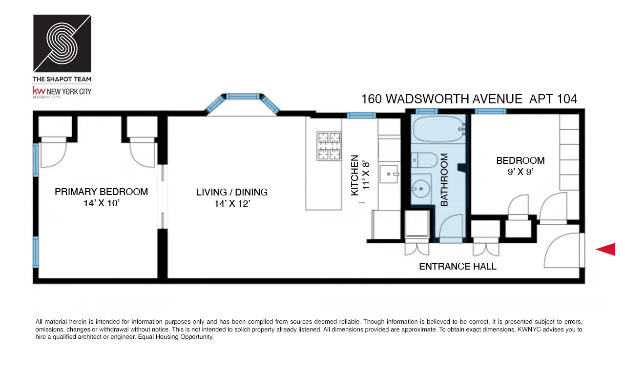 160 Wadsworth Avenue 104 Washington Heights New York NY 10033