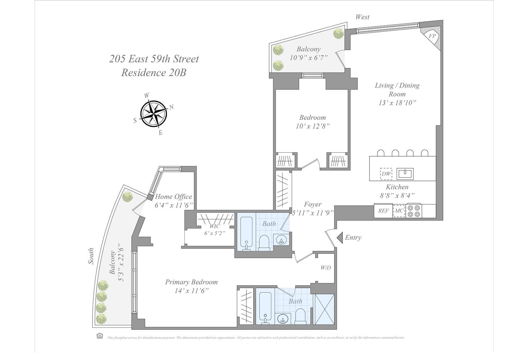 205 East 59th Street 20B Upper East Side New York NY 10022