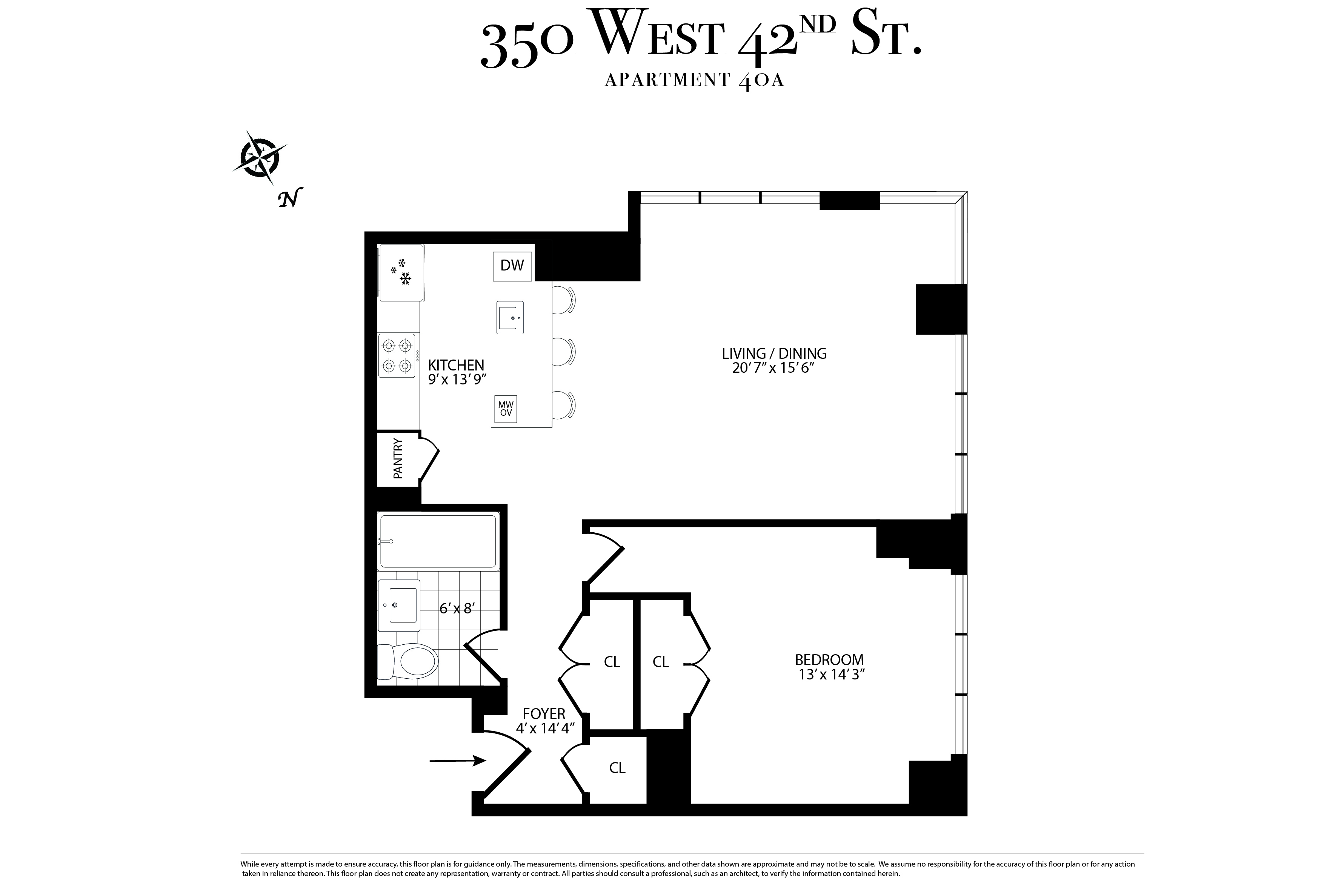 350 West 42nd Street Clinton New York NY 10036