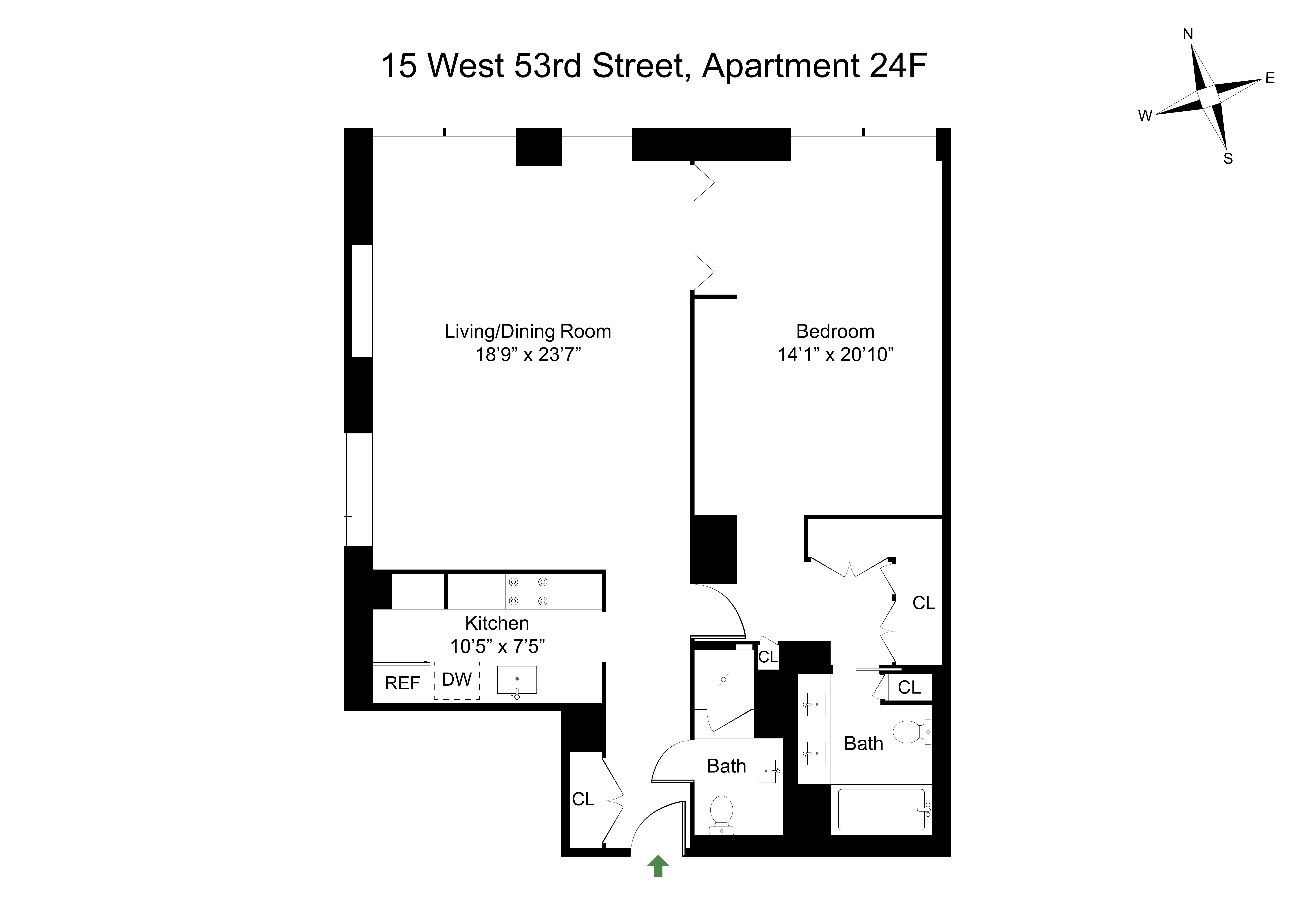 15 West 53rd Street 24F Midtown West New York NY 10019