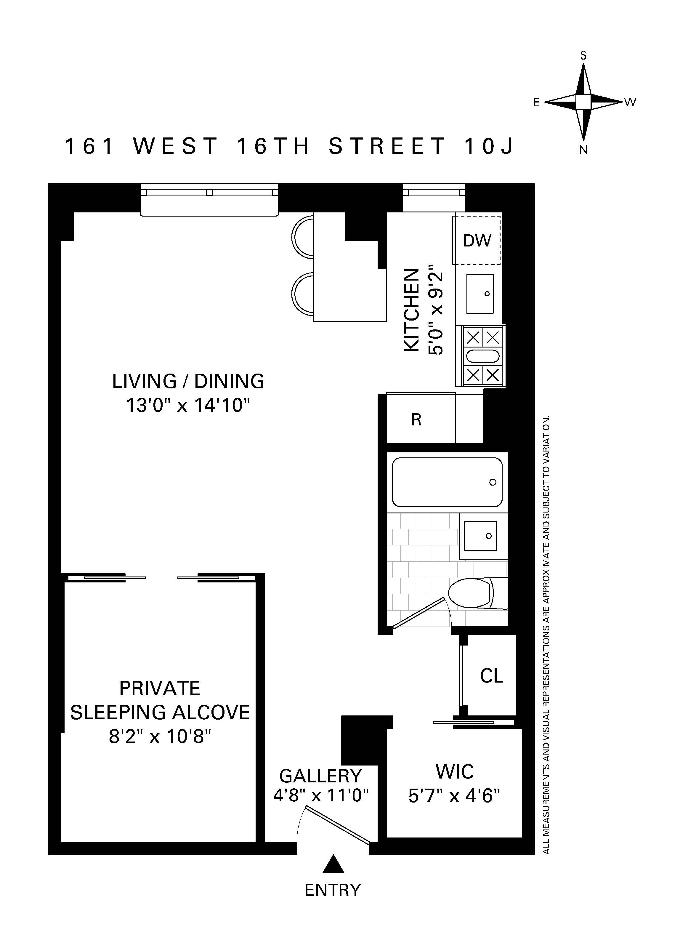 161 West 16th Street 10J Chelsea New York NY 10011