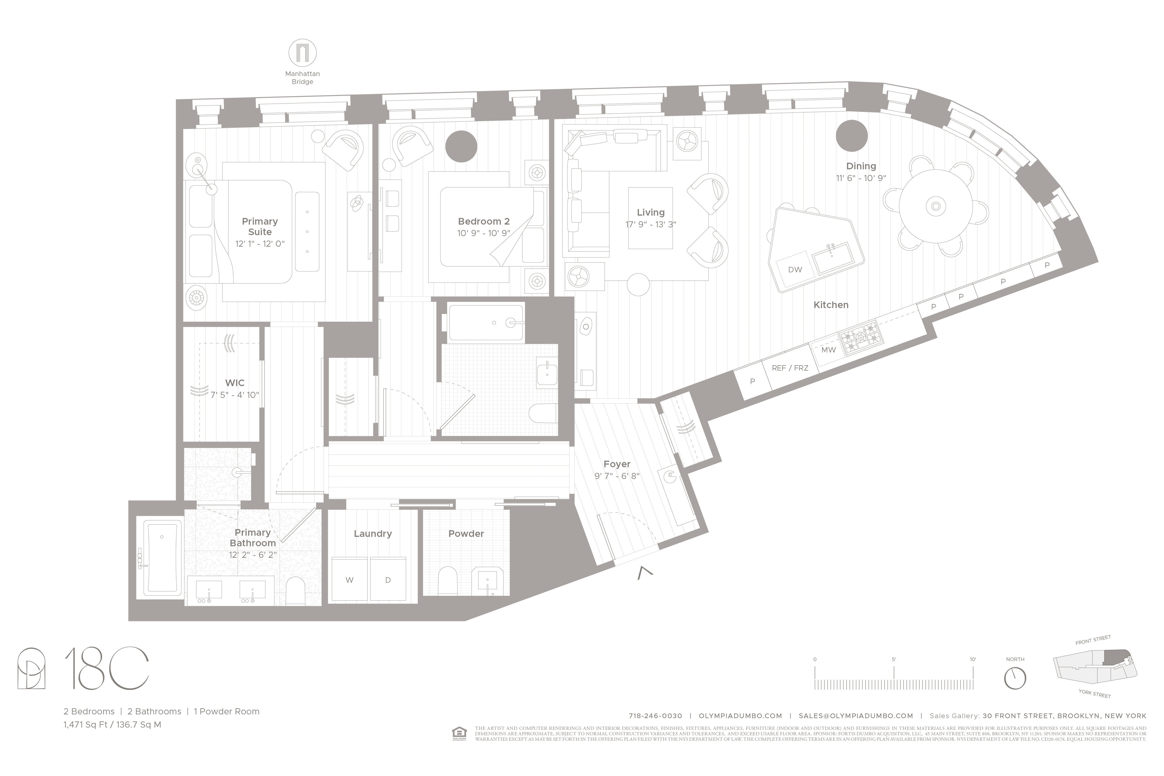 30 Front Street 18C Dumbo Brooklyn NY 11201