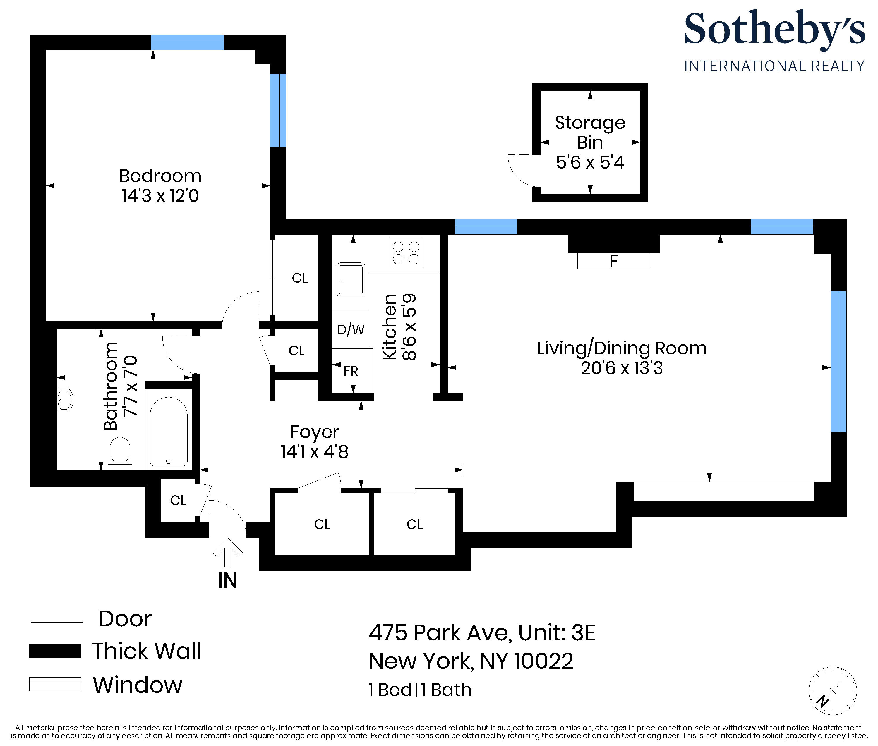 475 Park Avenue 3E Midtown East New York NY 10022
