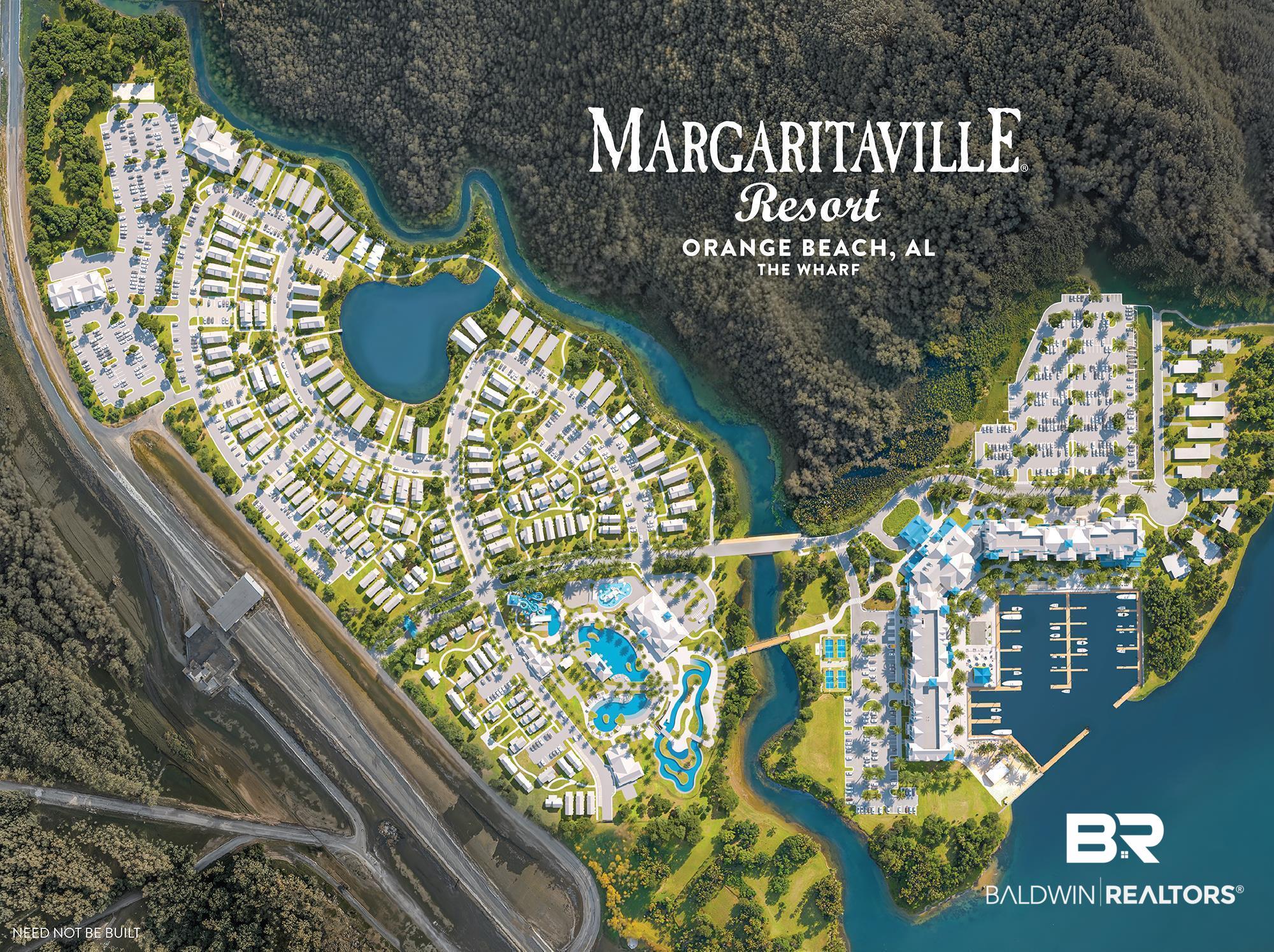 Currently under construction.  This is a 3-bedroom unit with a balcony overlooking the One Particular Harbor Marina and the Intracoastal Waterway.  Margaritaville Resort Orange Beach is an 83-acre waterfront destination where relaxed coastal living meets world-class resort amenities. Designed for those who appreciate both luxury and leisure, the resort offers a carefree lifestyle filled with exceptional dining, entertainment, and endless opportunities to unwind. A variety of thoughtfully designed residences—including One Partic ular Harbour condominiums with one- to four-bedroom floor plans, charming bungalows, resort cottages, and spacious villas—provide accommodations to suit every lifestyle and vacation preference. Each residence is offered fully furnished with professionally curated designer packages, creating a seamless, turnkey ownership experience. Located along the Intracoastal Waterway directly across from The Wharf, Orange Beach's premier entertainment destination, owners enjoy convenient access to live music, dining, shopping, and family attractions. Within the resort itself, an impressive collection of amenities awaits, including a 40-foot waterslide, swim-up bar, lazy river, poolside cabanas, fitness facilities, and beautifully designed gathering spaces. Blending the comforts of a private residence with the services and amenities of a luxury resort, Margaritaville Resort Orange Beach offers a unique opportunity to enjoy the best of coastal Alabama living. Whether you're seeking a vacation retreat, an investment property, or a place to create lasting family memories, you'll discover a lifestyle where every day feels like an escape.  Buyer to verify all information during due diligence.