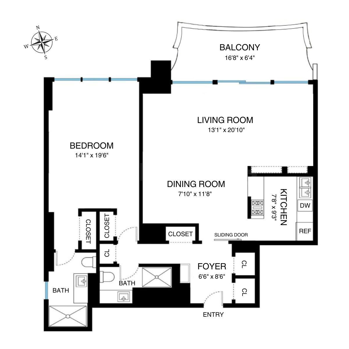 58 West 58th Street 19A Midtown West New York NY 10019