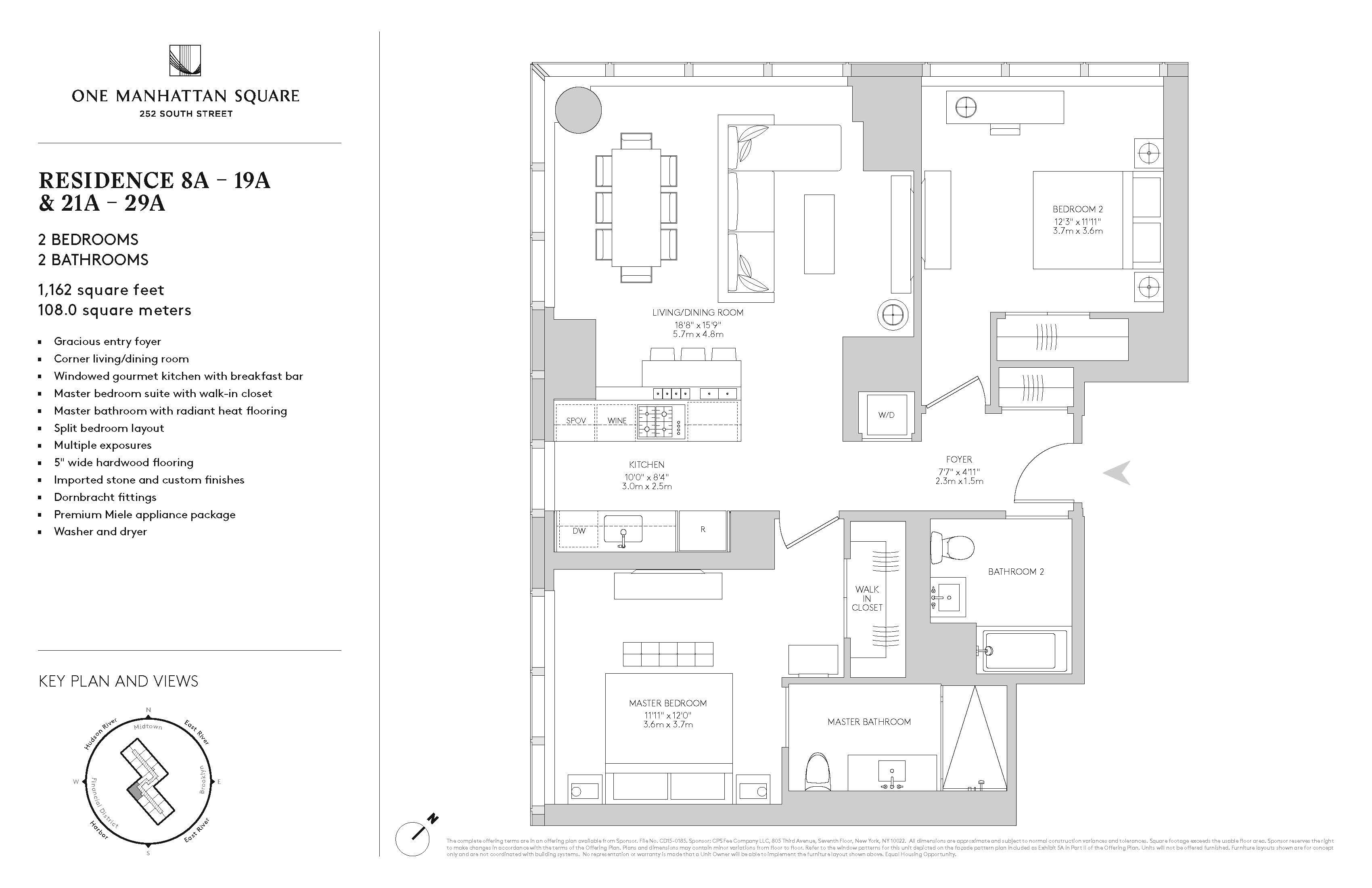 252 South Street 12A Lower East Side New York NY 10002