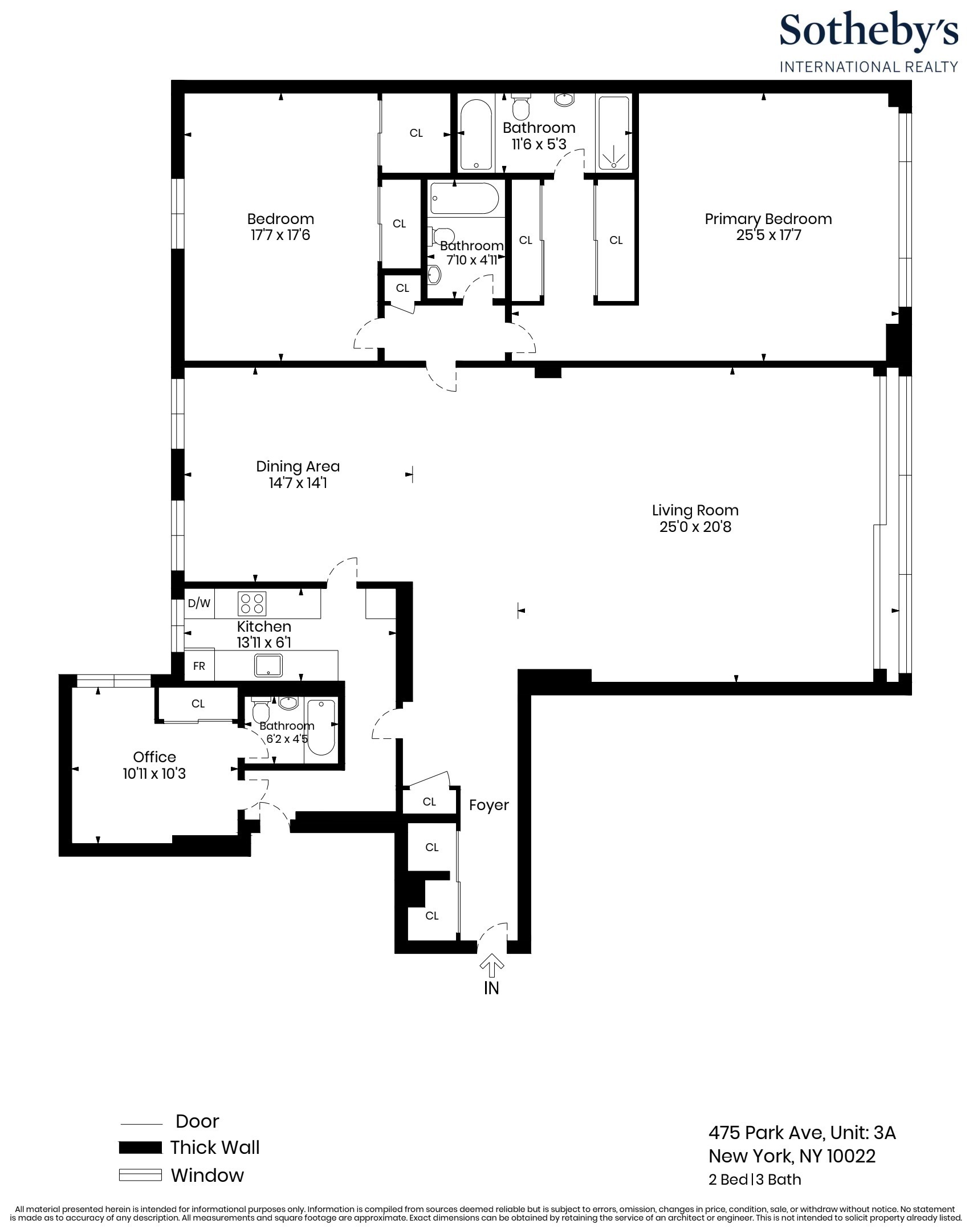 475 Park Avenue 3A Midtown East New York NY 10022