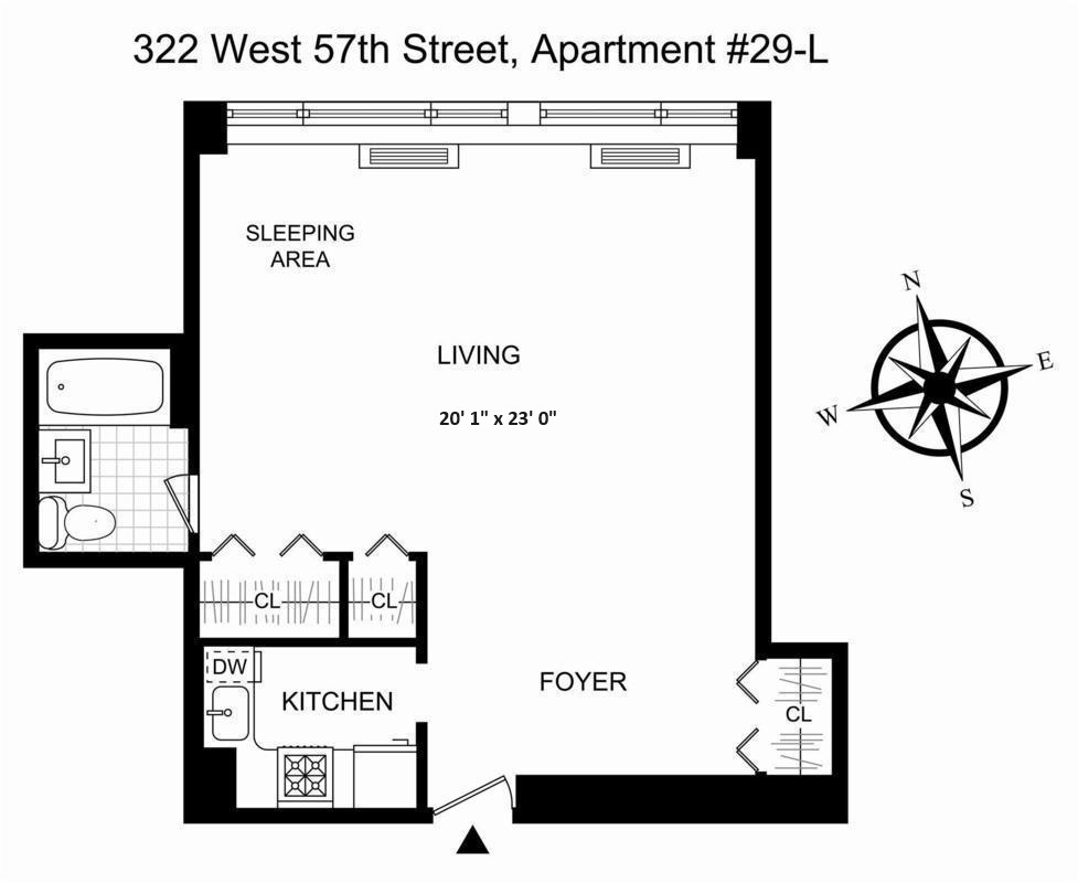 322 West 57th Street Clinton New York NY 10019