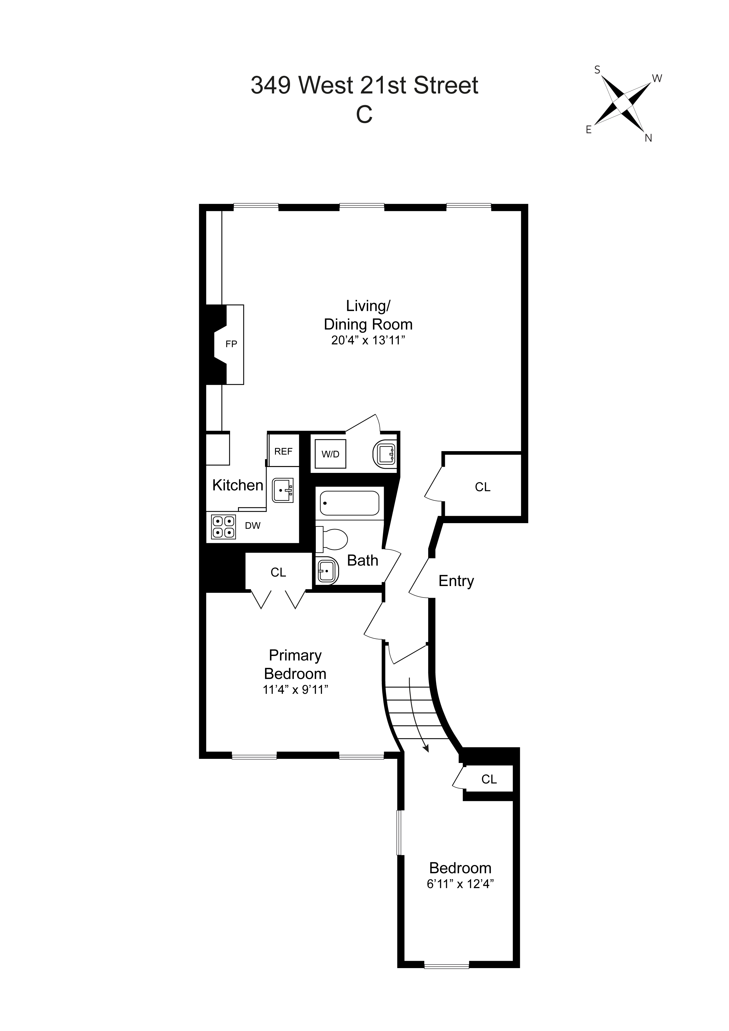 349 West 21st Street C Chelsea New York NY 10011