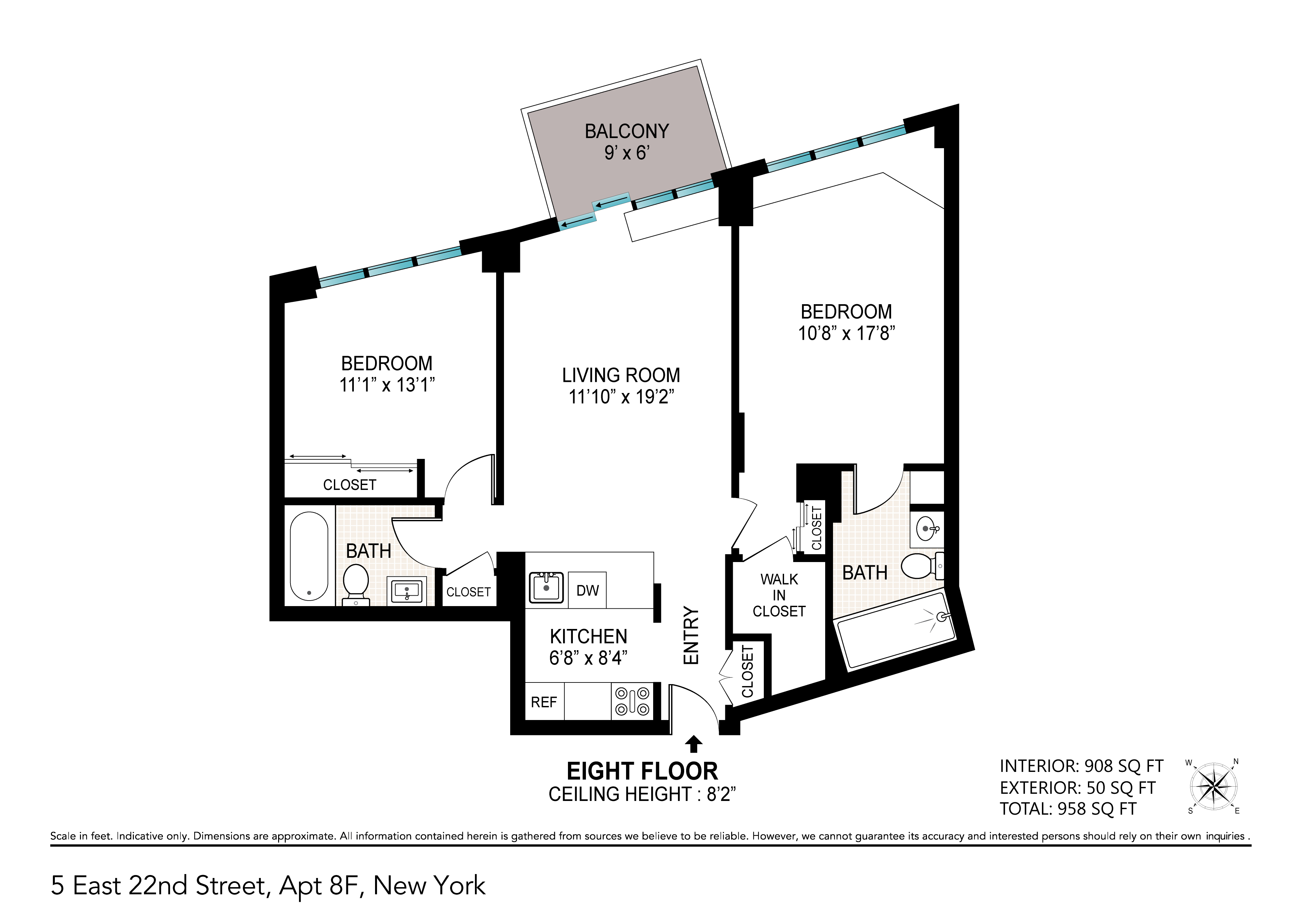 5 East 22nd Street 8F Flatiron District New York NY 10010