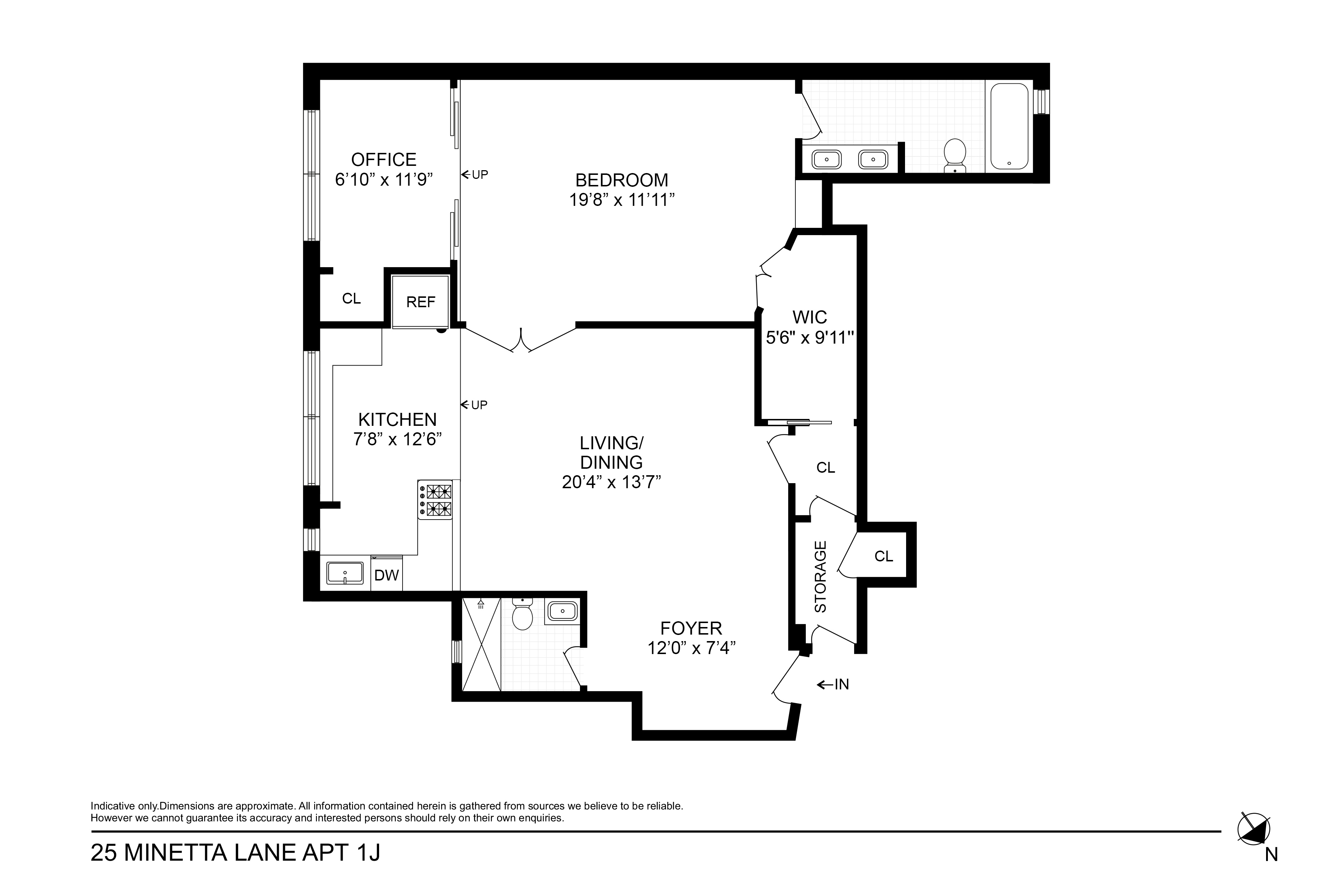 25 Minetta Lane 1JK Greenwich Village New York NY 10012