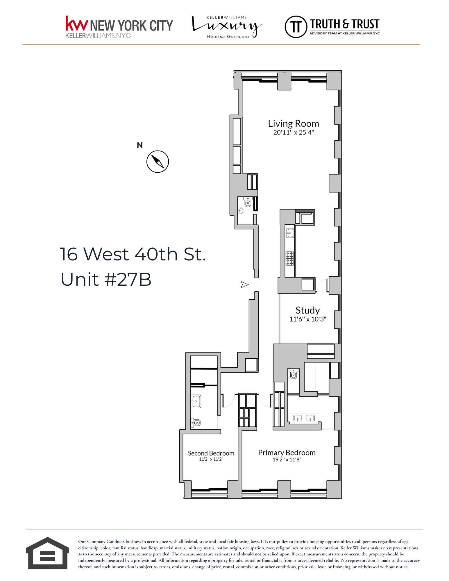 16 West 40th Street 27B Midtown West New York NY 10018