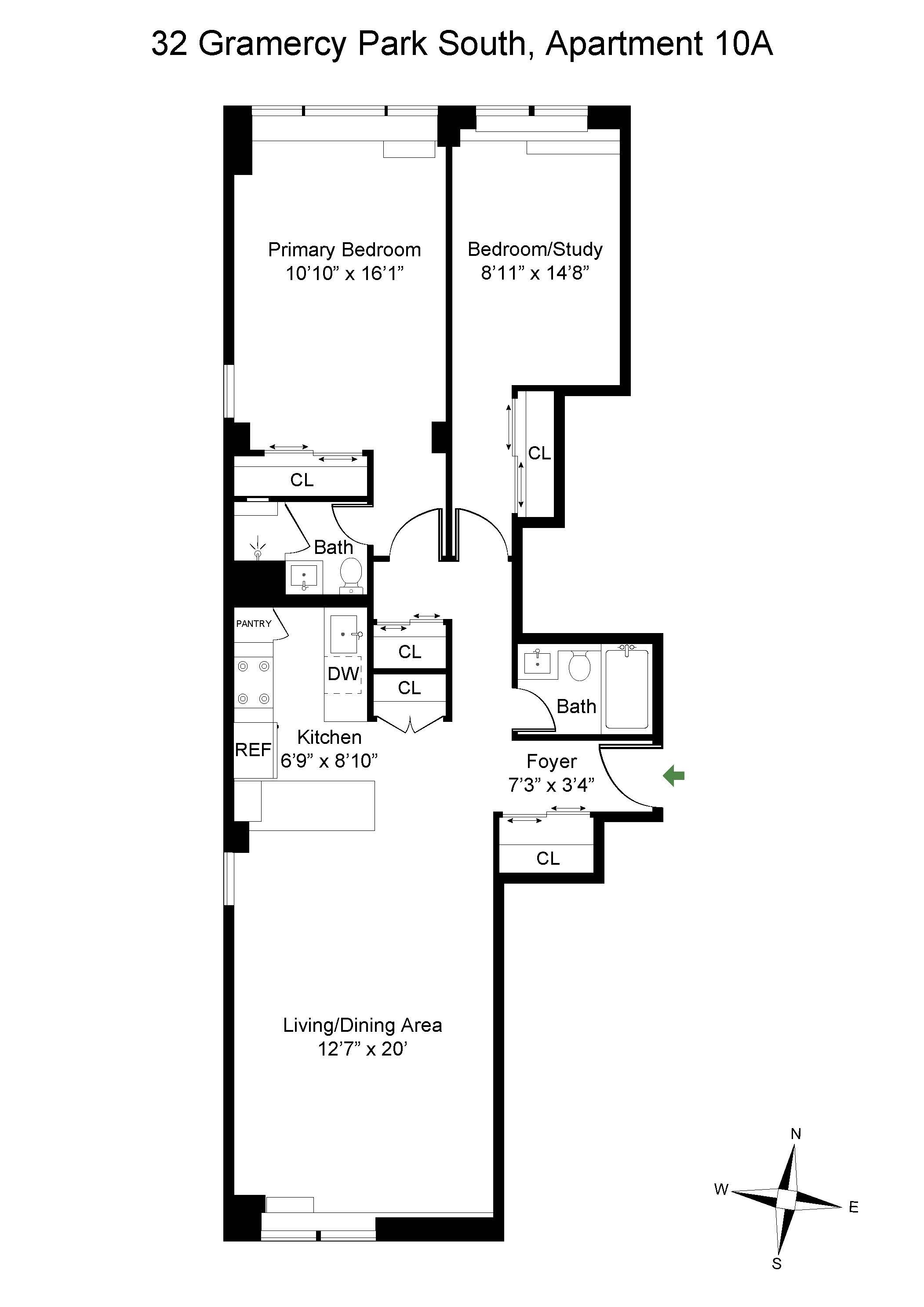 32 Gramercy Park South 10A Gramercy Park New York NY 10003