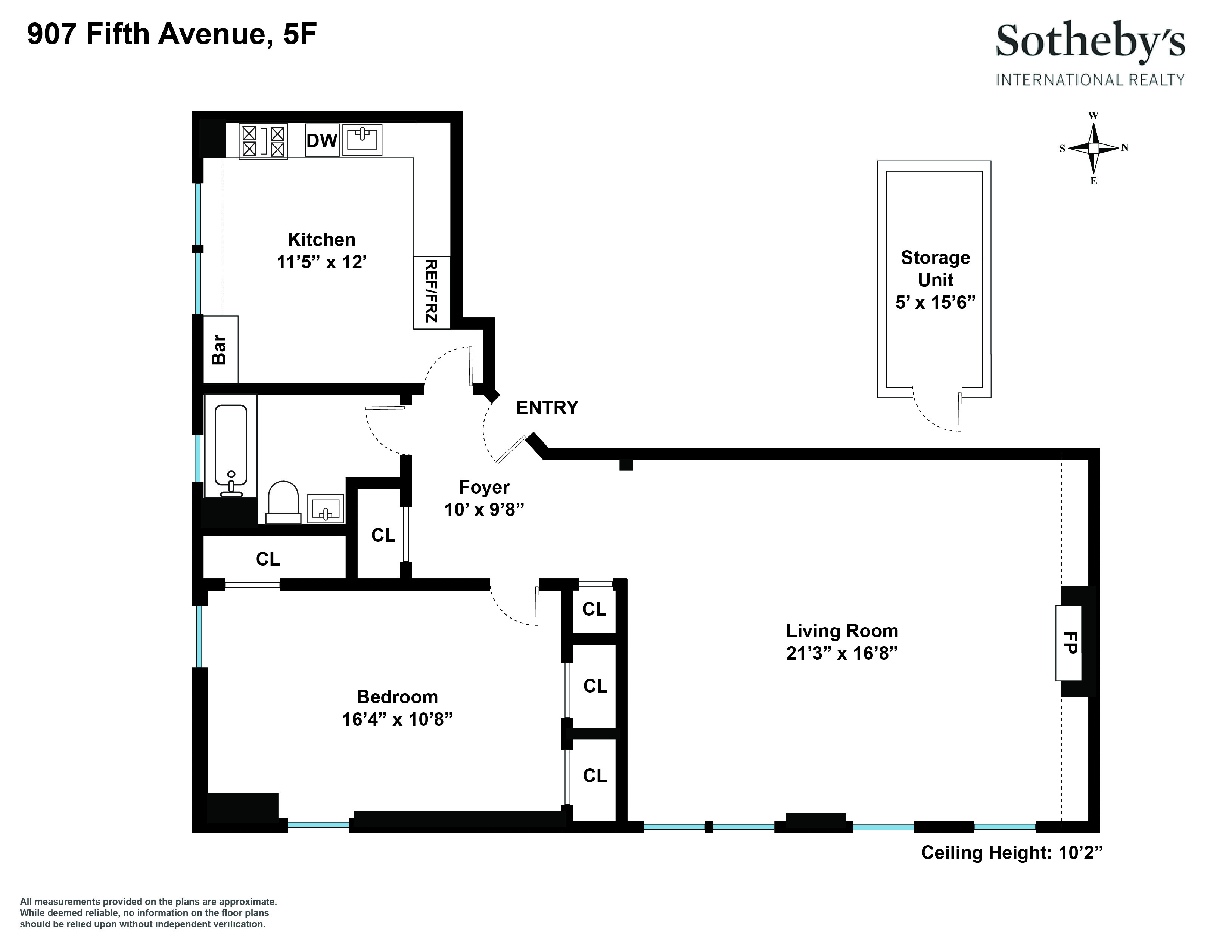 907 Fifth Avenue 5F Upper East Side New York NY 10021