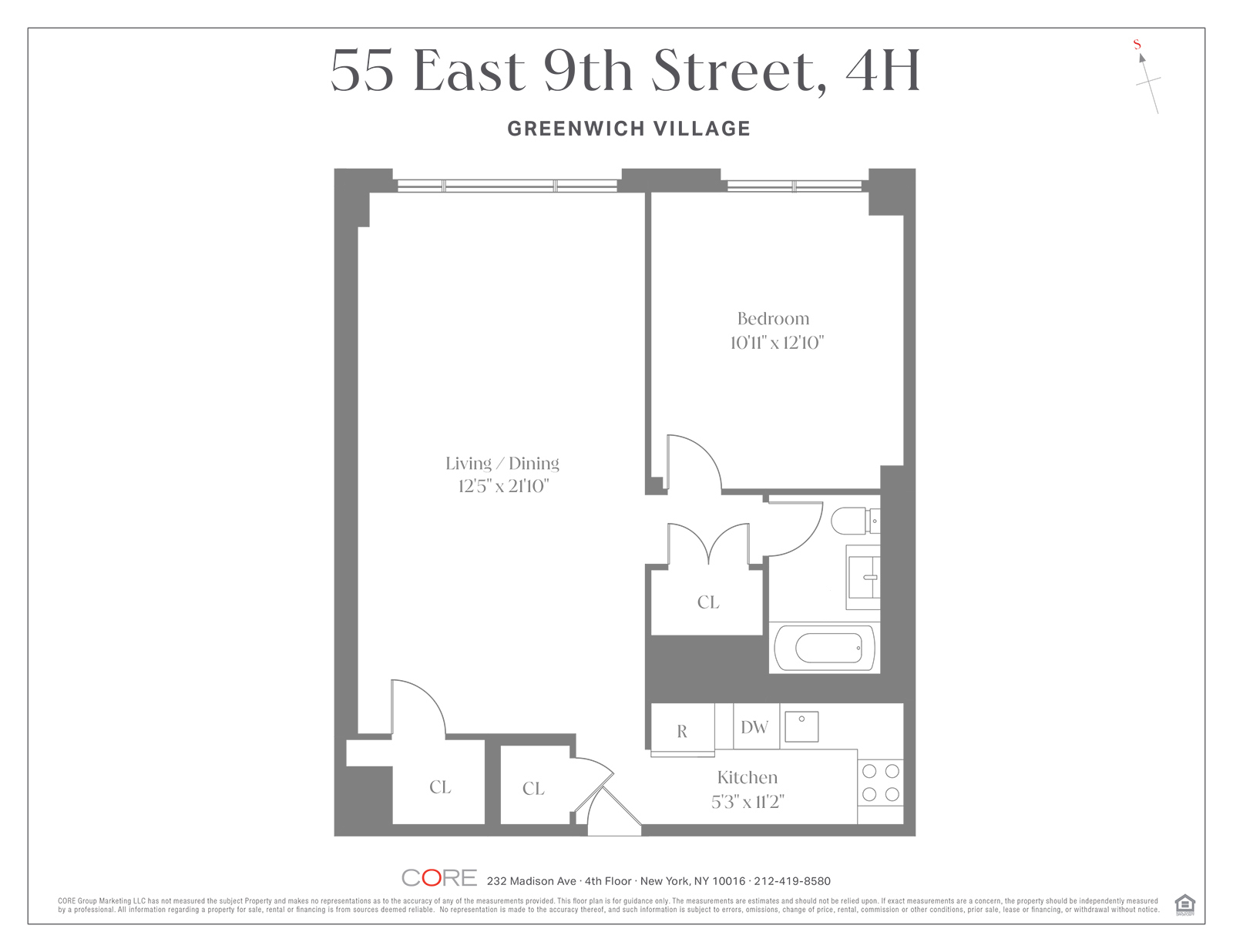 55 East 9th Street 4H Greenwich Village New York NY 10003