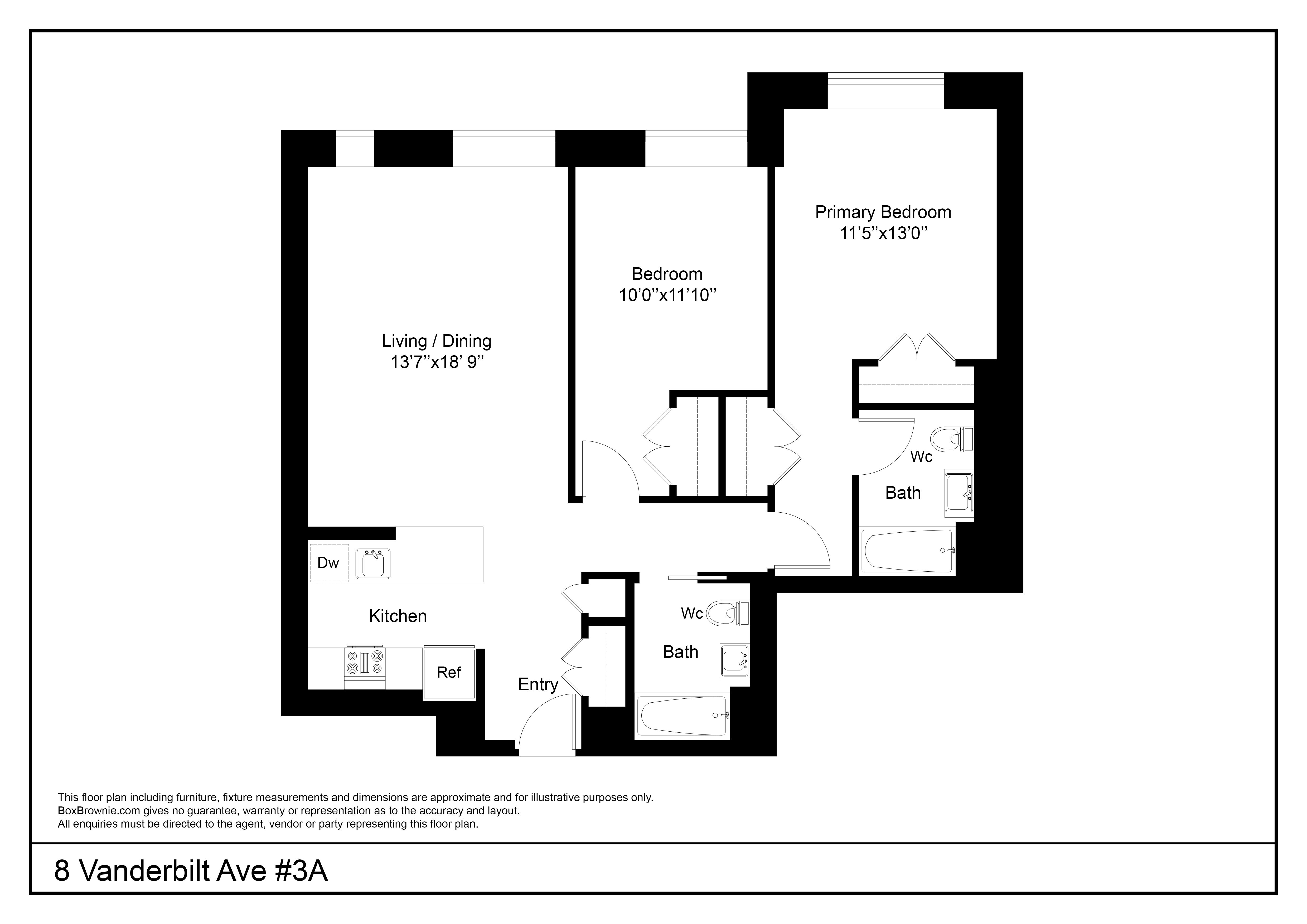 8 Vanderbilt Avenue 3A Fort Greene Brooklyn NY 11205