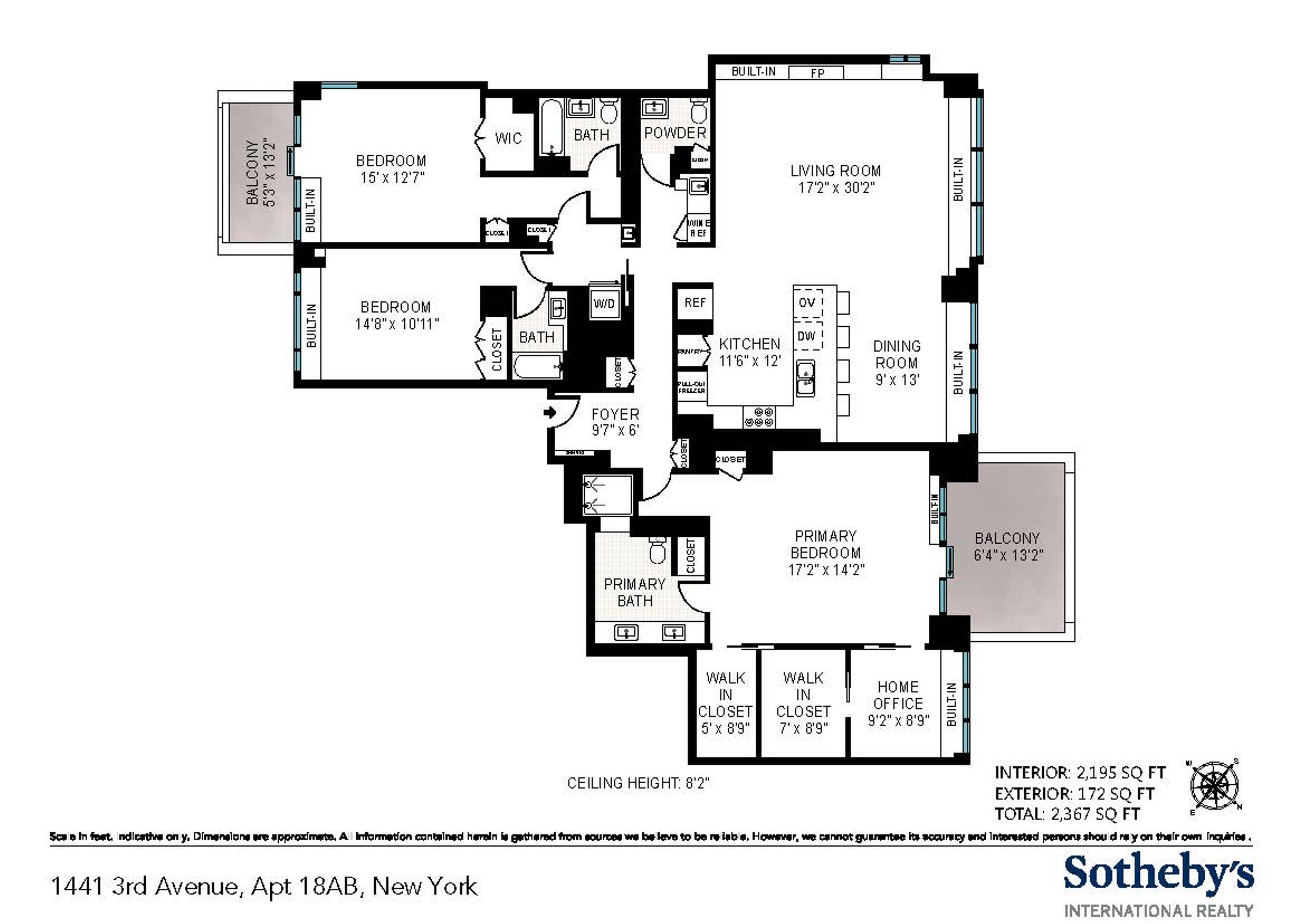 1441 Third Avenue 18A/B Upper East Side New York NY 10028