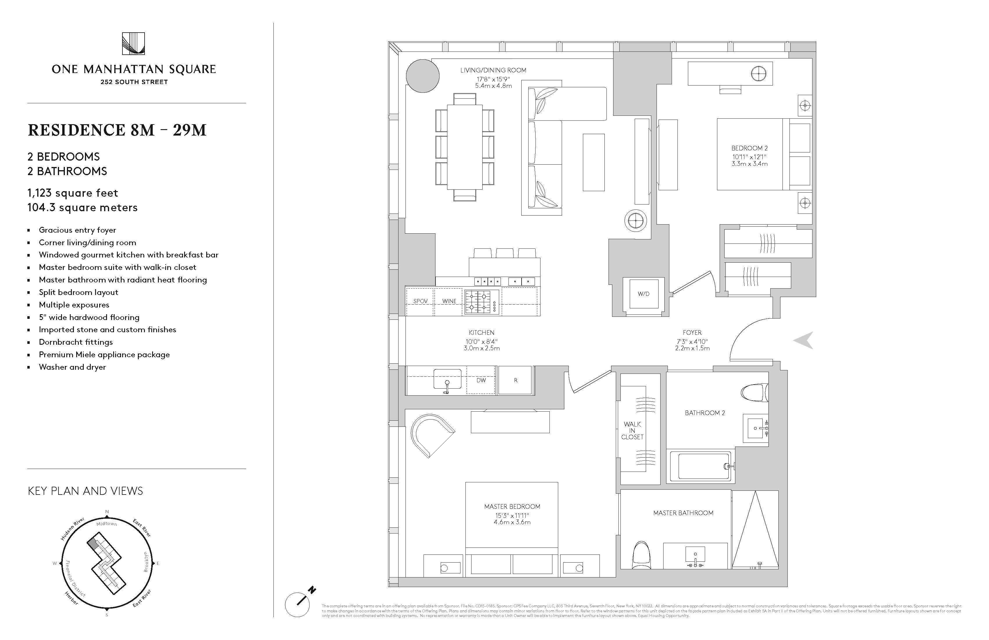 252 South Street 11M Lower East Side New York NY 10002