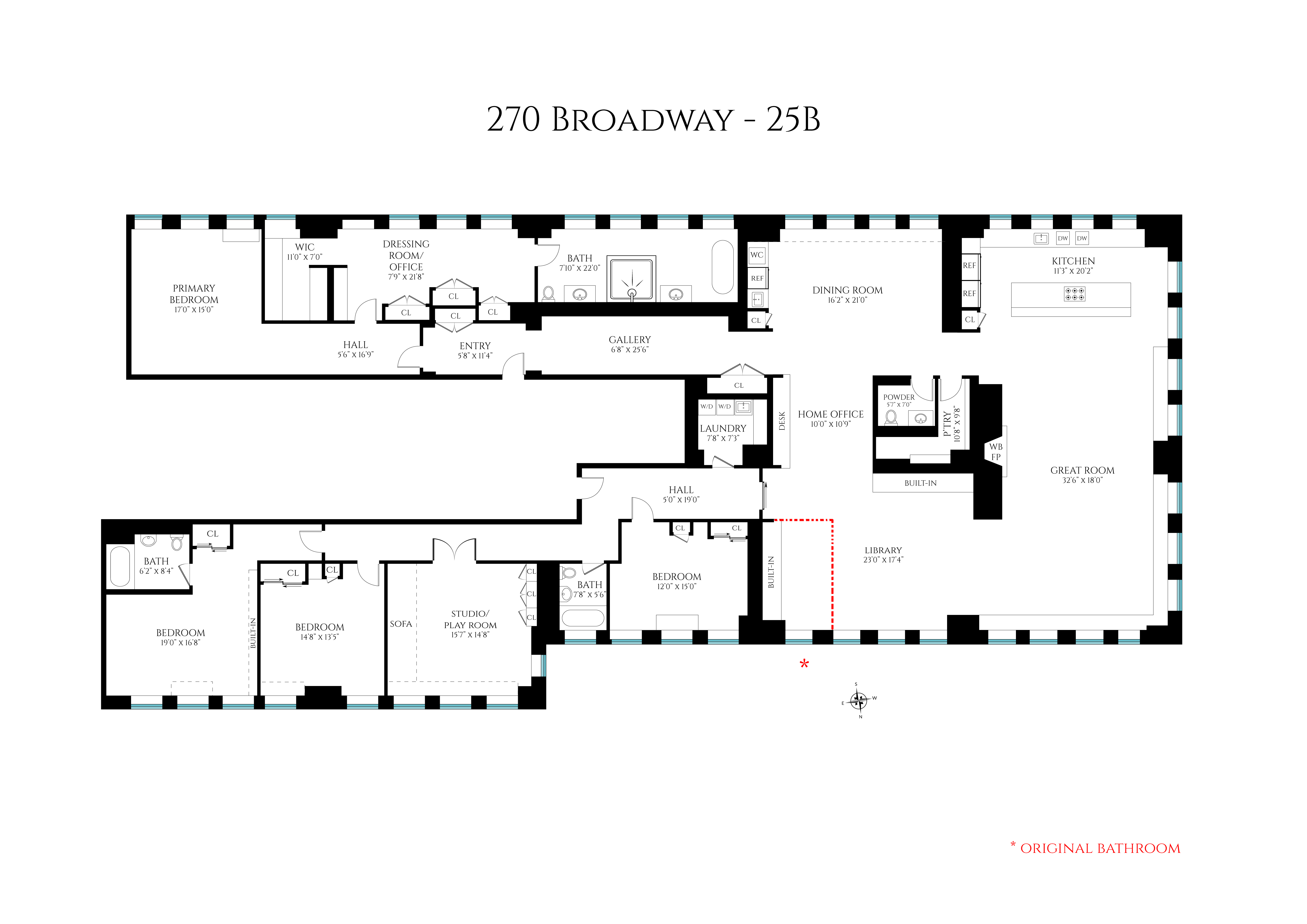 270 Broadway 25B Tribeca New York NY 10007