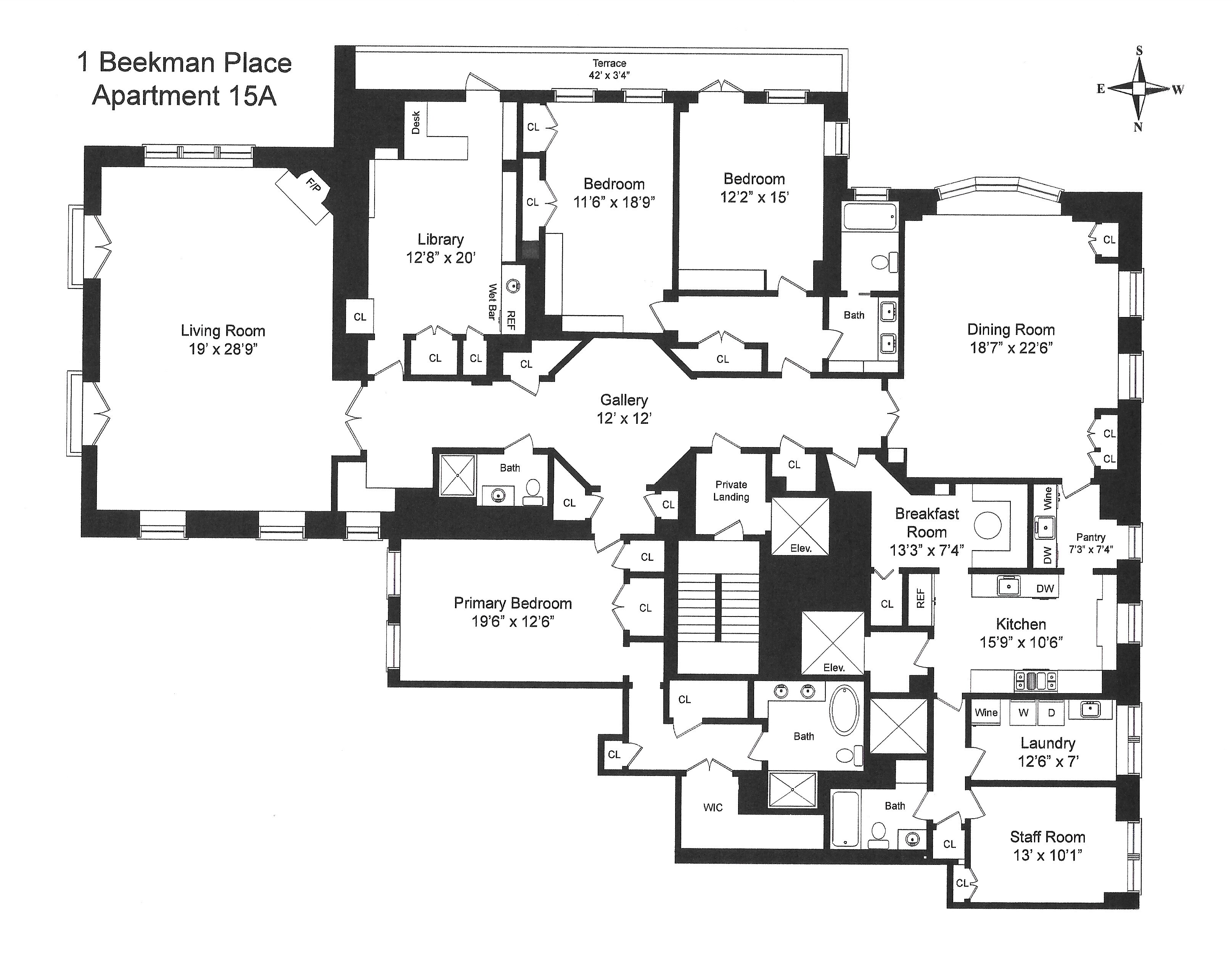 1 Beekman Place 15A Beekman Place New York NY 10022