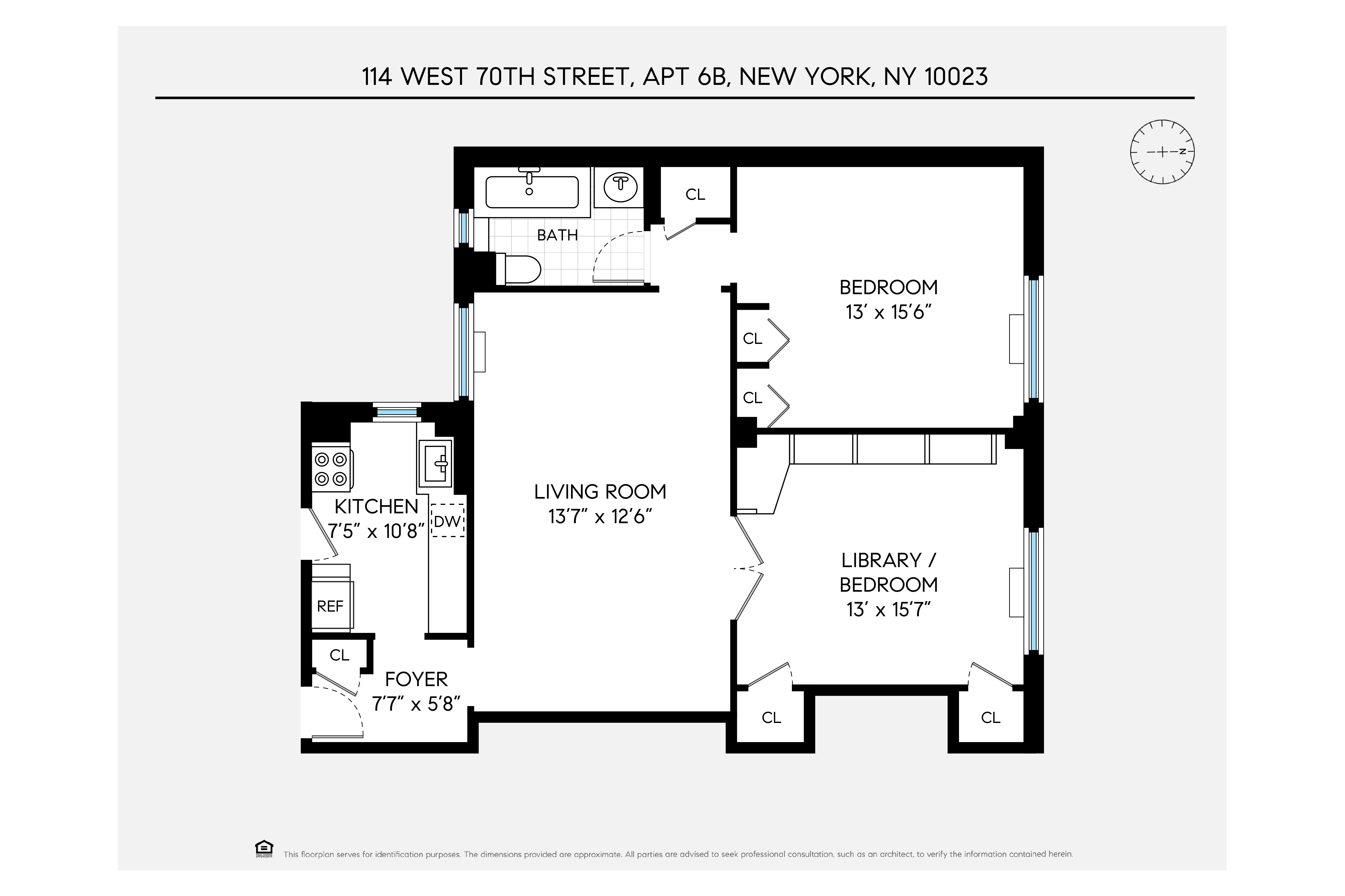 114 West 70th Street 6B Lincoln Square New York NY 10023