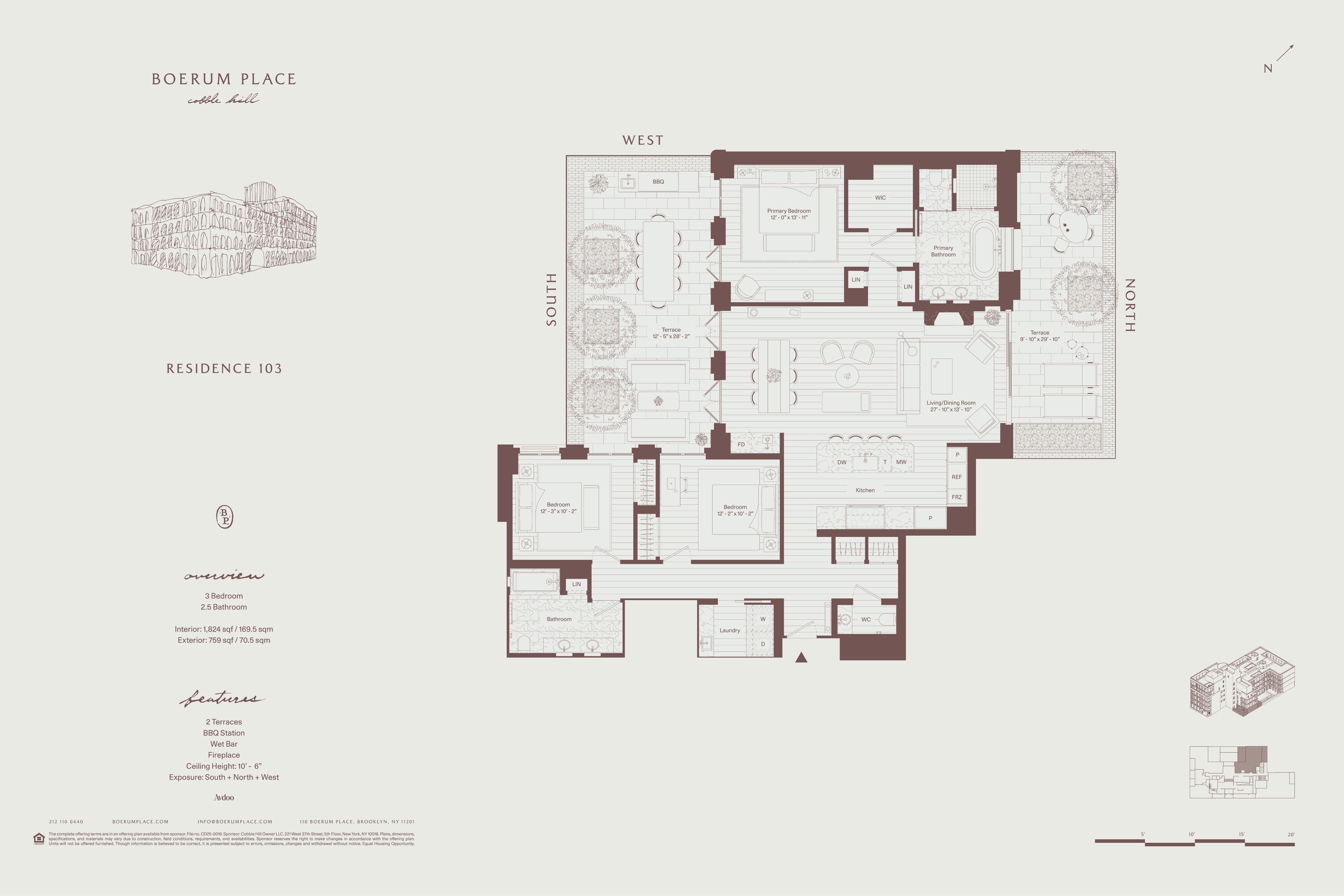 110 Boerum Place 103 Cobble Hill Brooklyn NY 11201