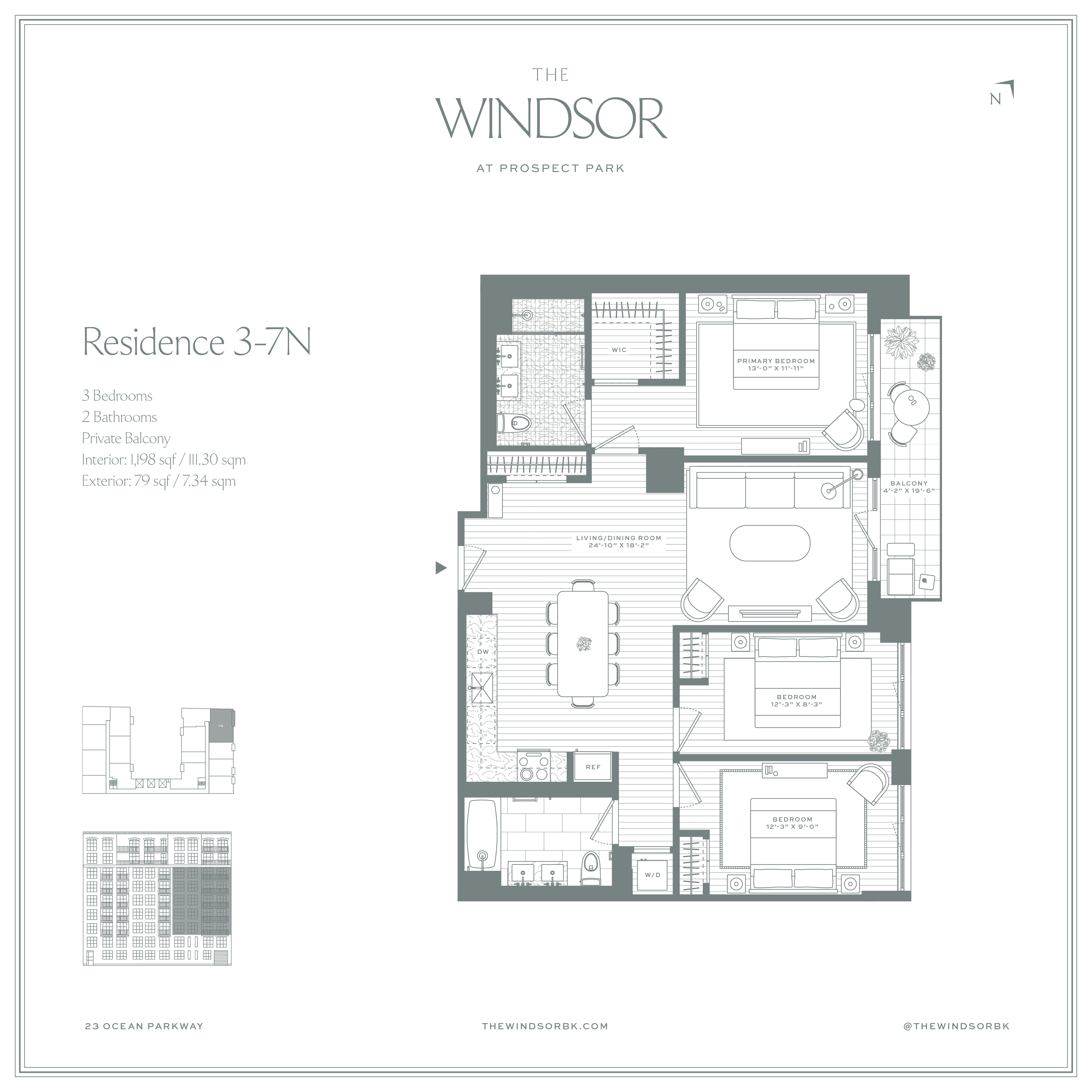 23 Ocean Parkway 3N Windsor Terrace Brooklyn NY 11218