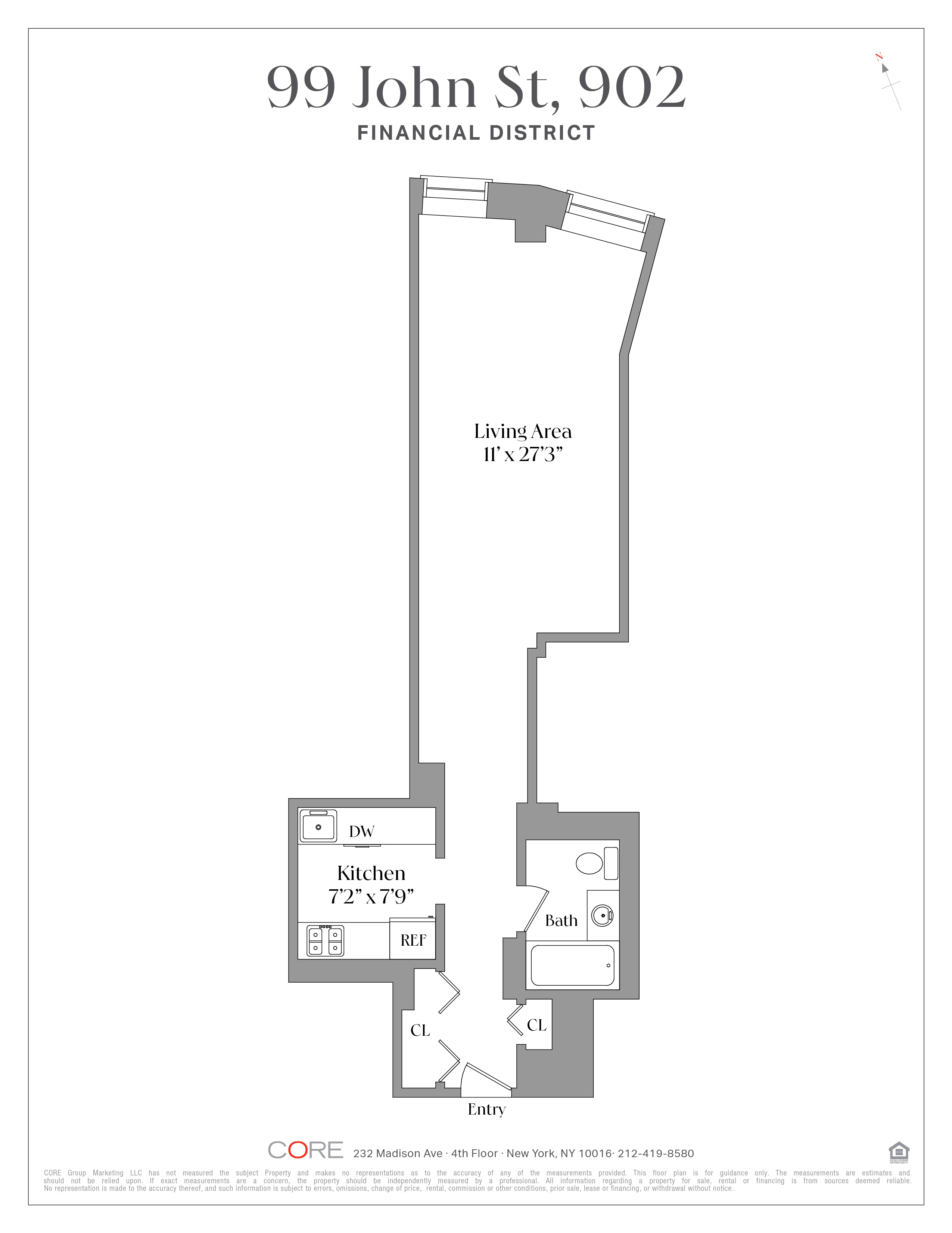 99 John Street 902 Seaport District New York NY 10038