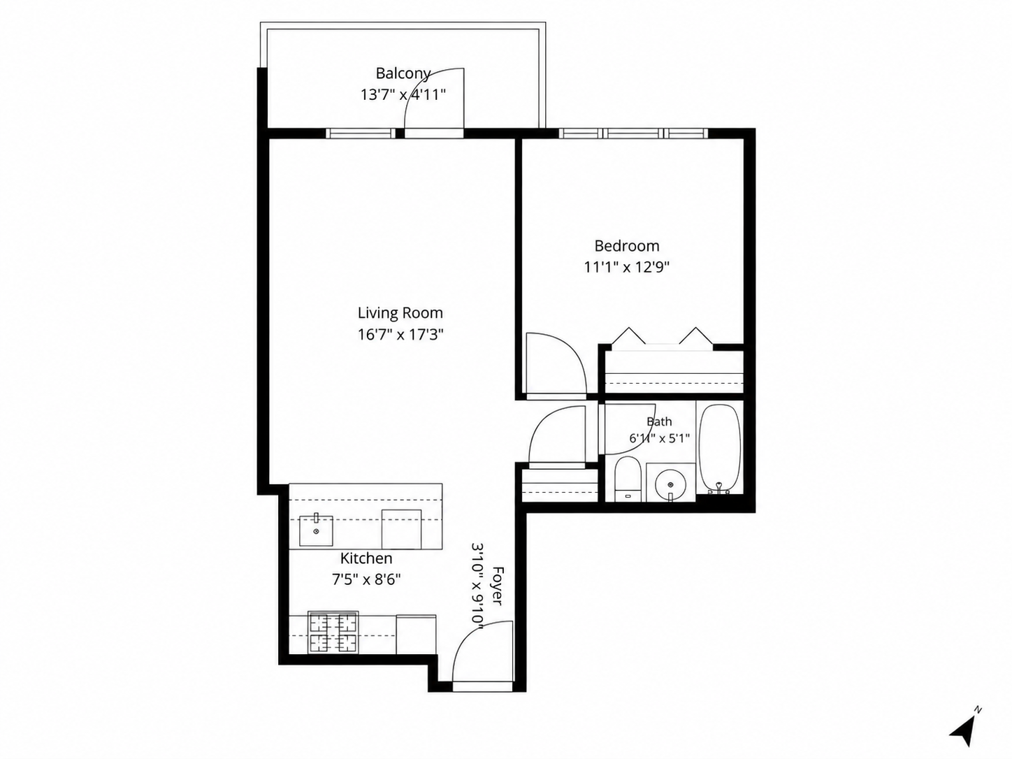 41-26 27th Street 5B Long Island City Queens NY 11101