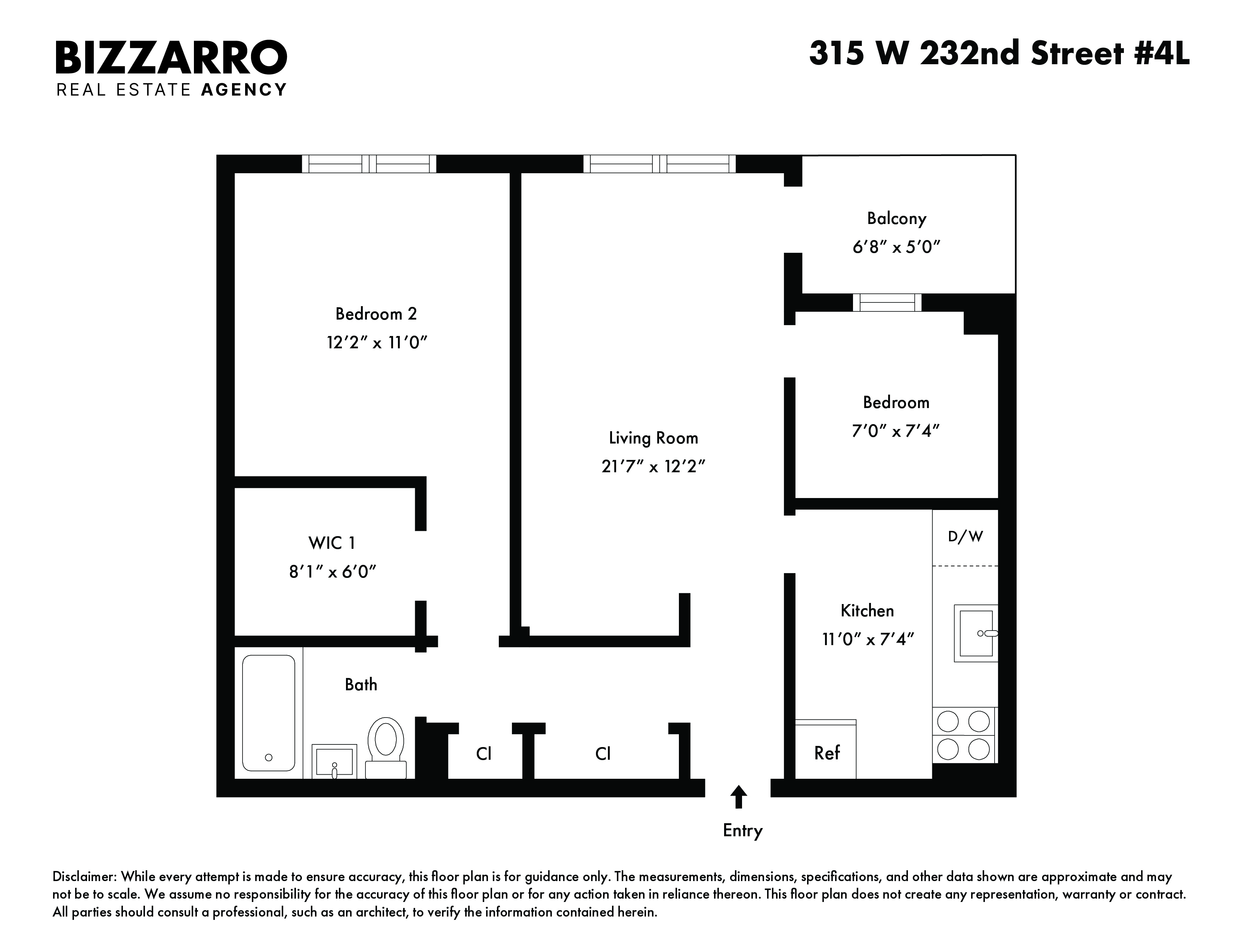 315 West 232nd Street 4L Kingsbridge Bronx NY 10463