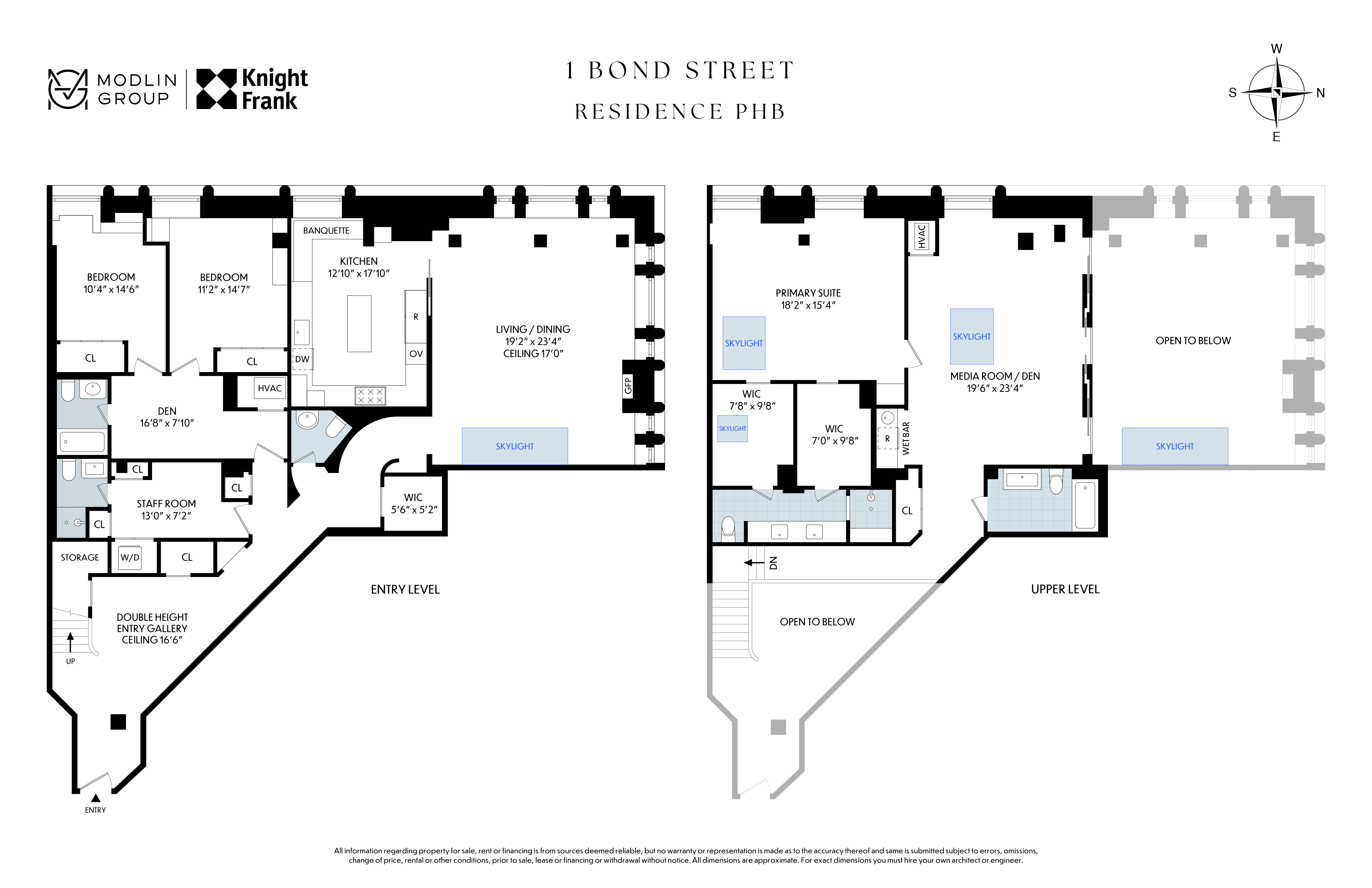 1 Bond Street PHB Noho New York NY 10012