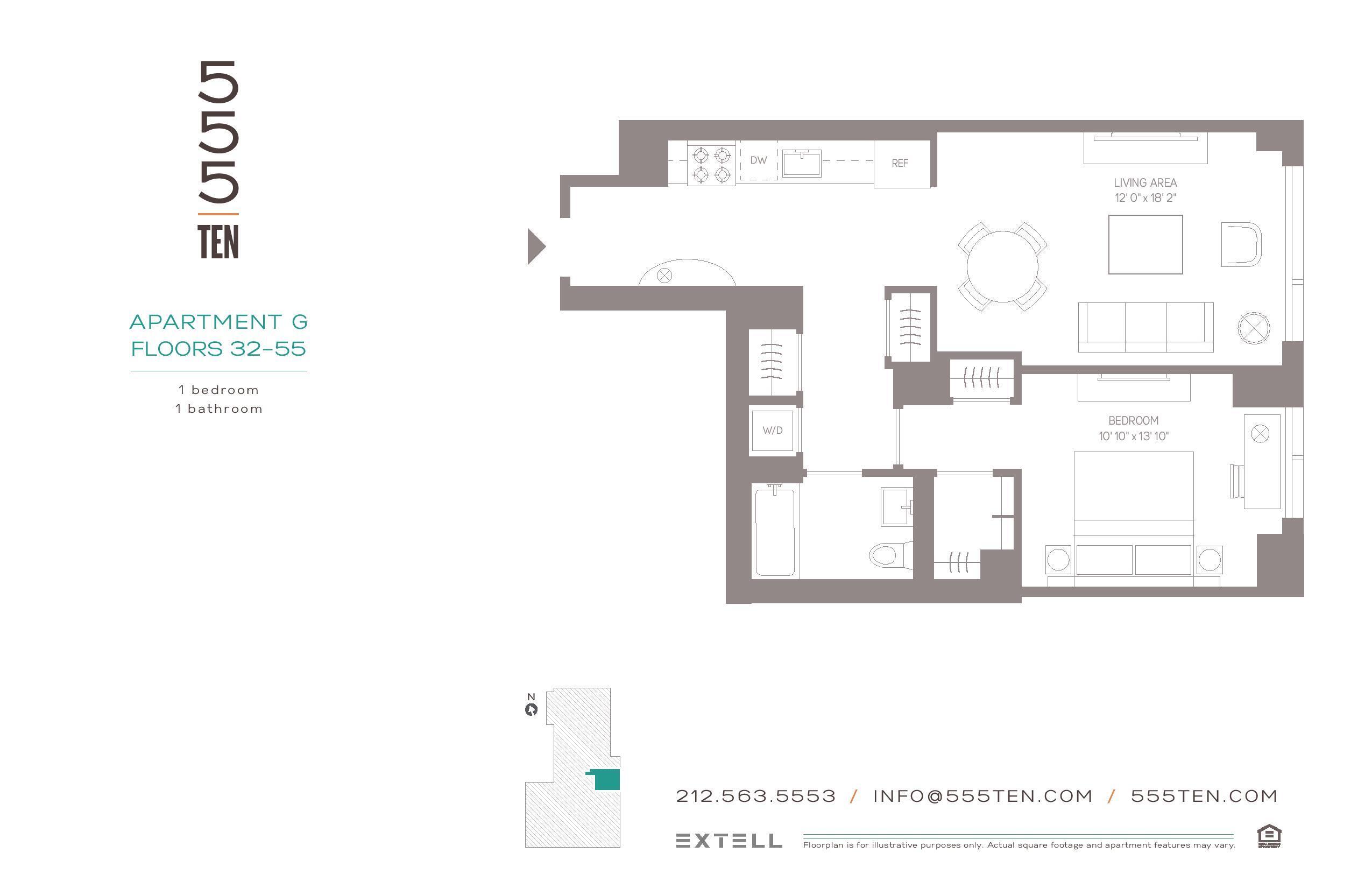 555 Tenth Avenue 35G Clinton New York NY 10018