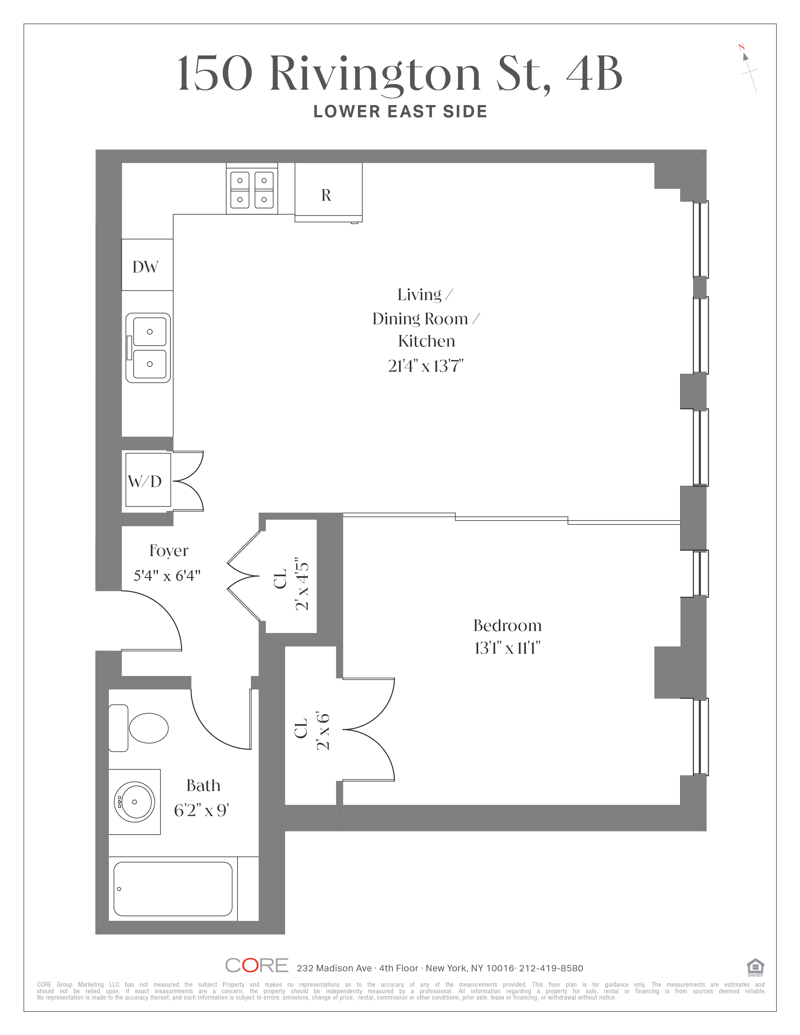 150 Rivington Street 4B Lower East Side New York NY 10002