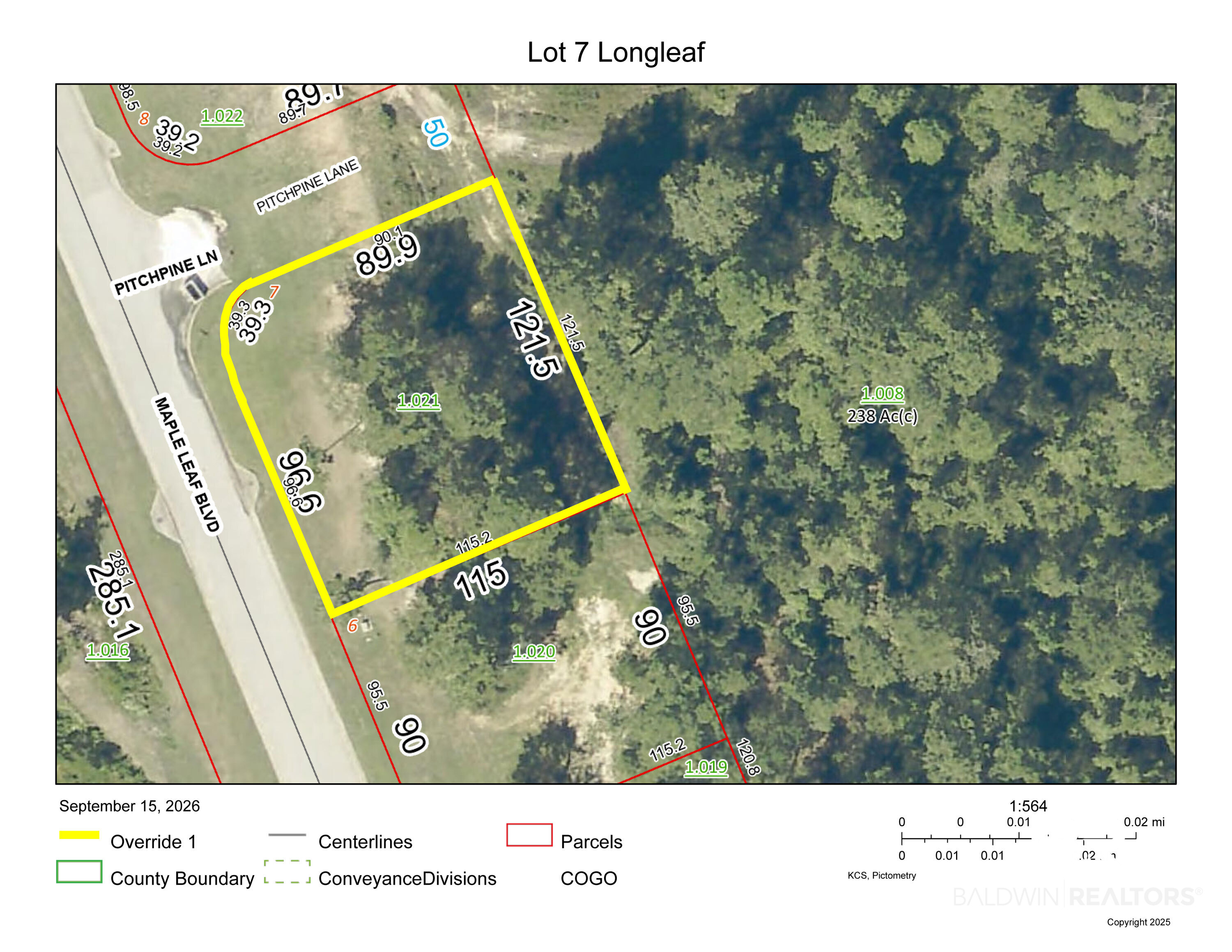 Photo 2 of Land for sale at 0 Maple Leaf Blvd #Lot 7, Spanish Fort, AL 36527 | MLS# 409261 | Listing updated on 2026-09-16