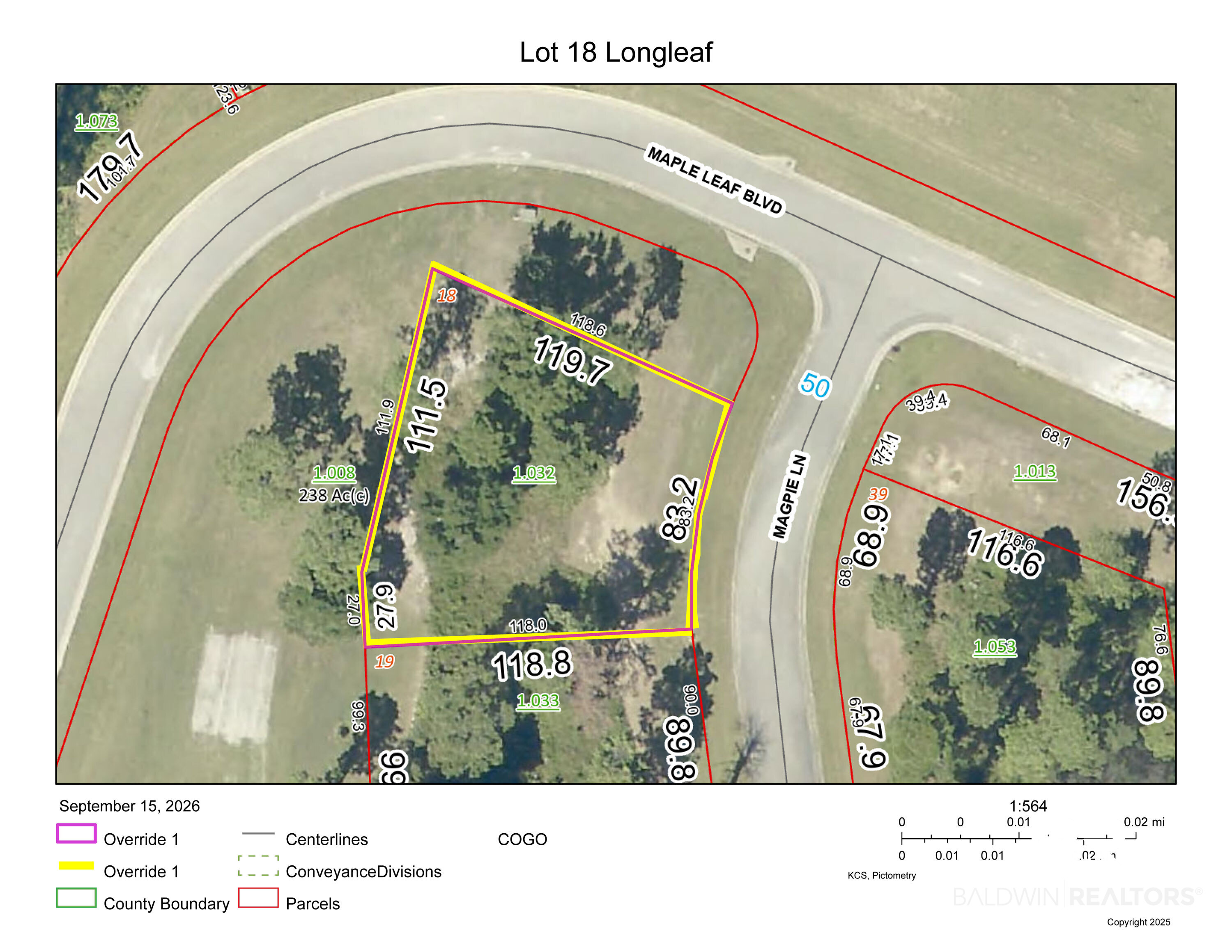 Photo 2 of Land for sale at 0 Magpie Ln #Lot 18, Spanish Fort, AL 36527 | MLS# 409564 | Listing updated on 2026-09-16