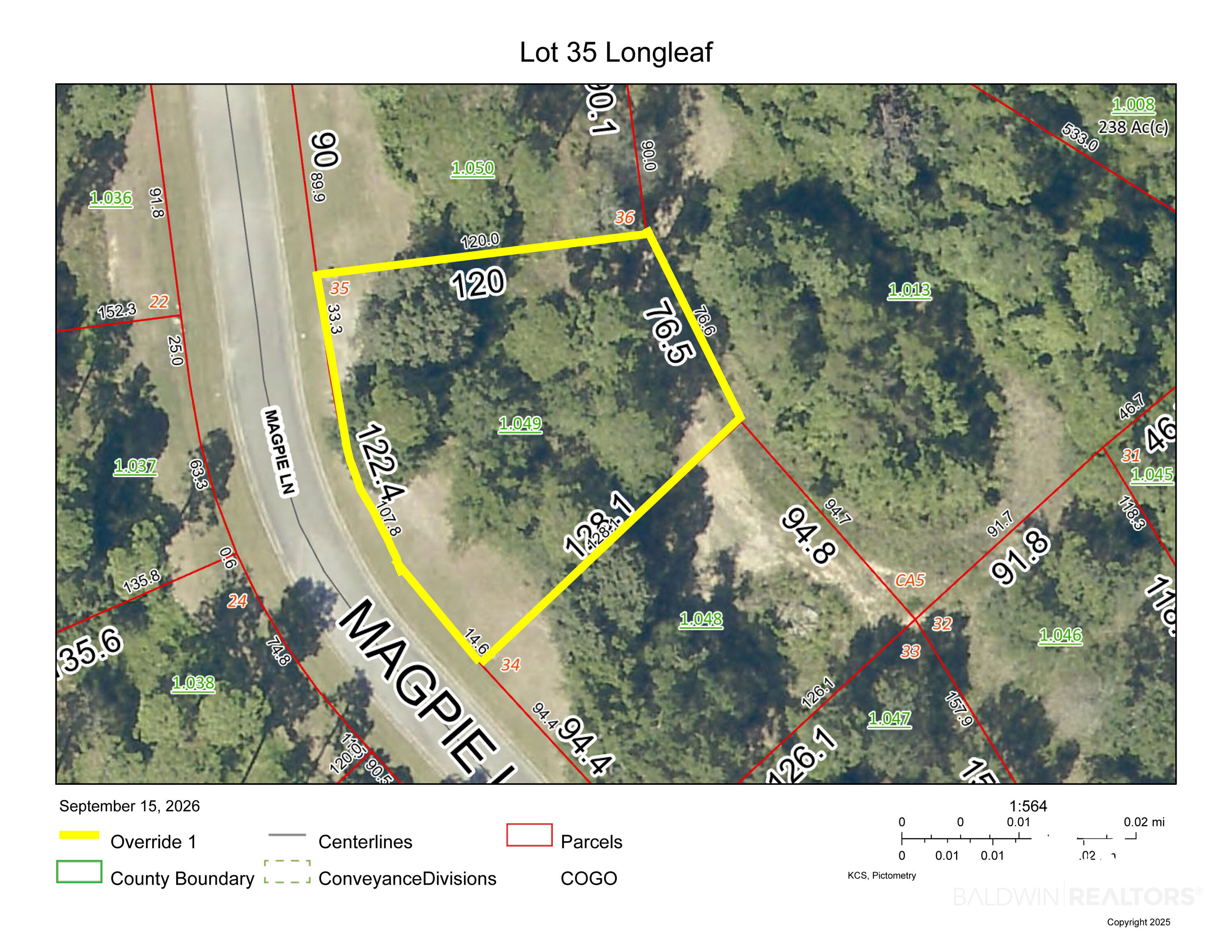 Photo 2 of Land for sale at 0 Magpie Ln #Lot 35, Spanish Fort, AL 36527 | MLS# 409772 | Listing updated on 2026-09-16