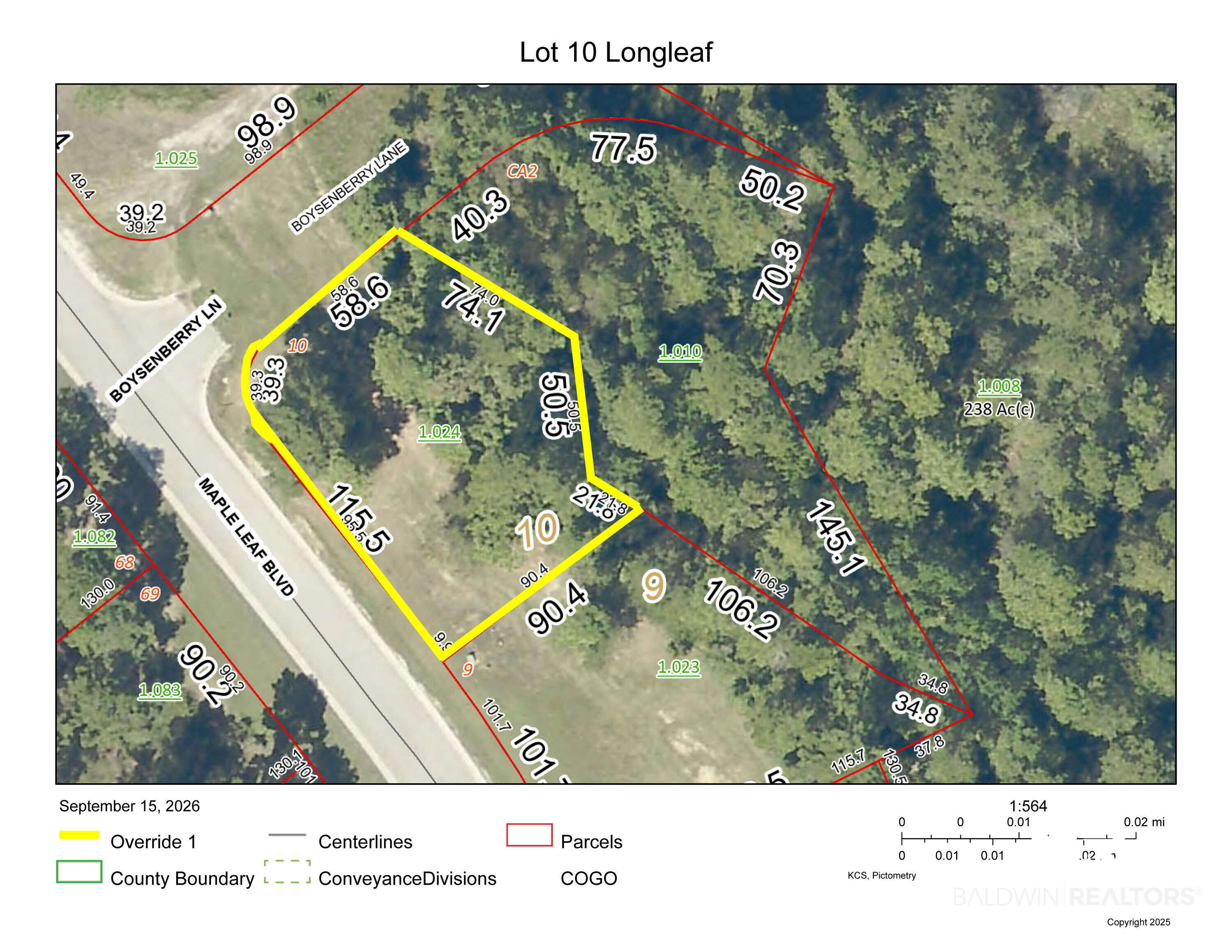 Photo 3 of Land for sale at 0 Maple Leaf Blvd #Lot 10, Spanish Fort, AL 36527 | MLS# 409553 | Listing updated on 2026-09-17