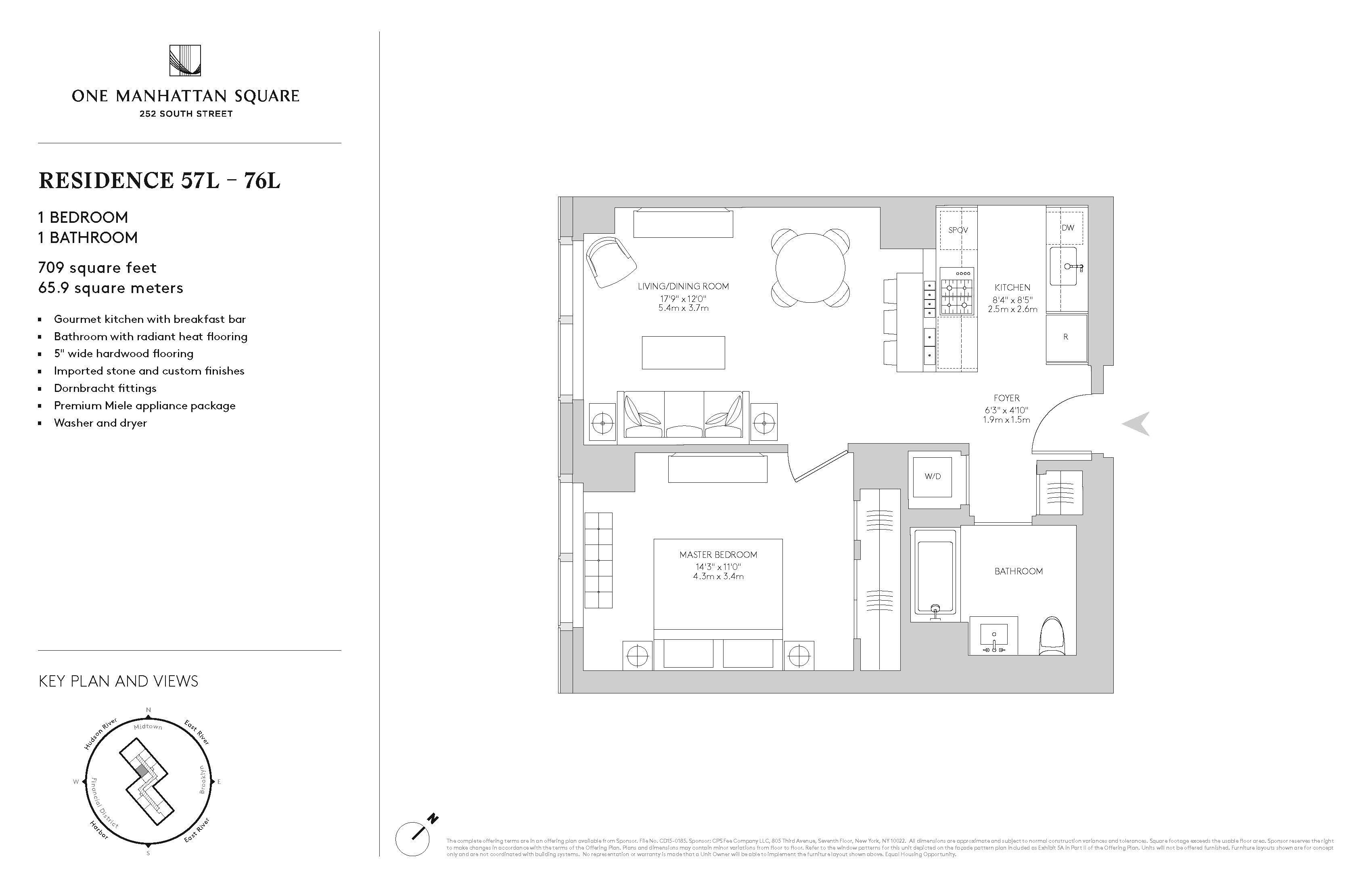 252 South Street 68L Lower East Side New York NY 10002