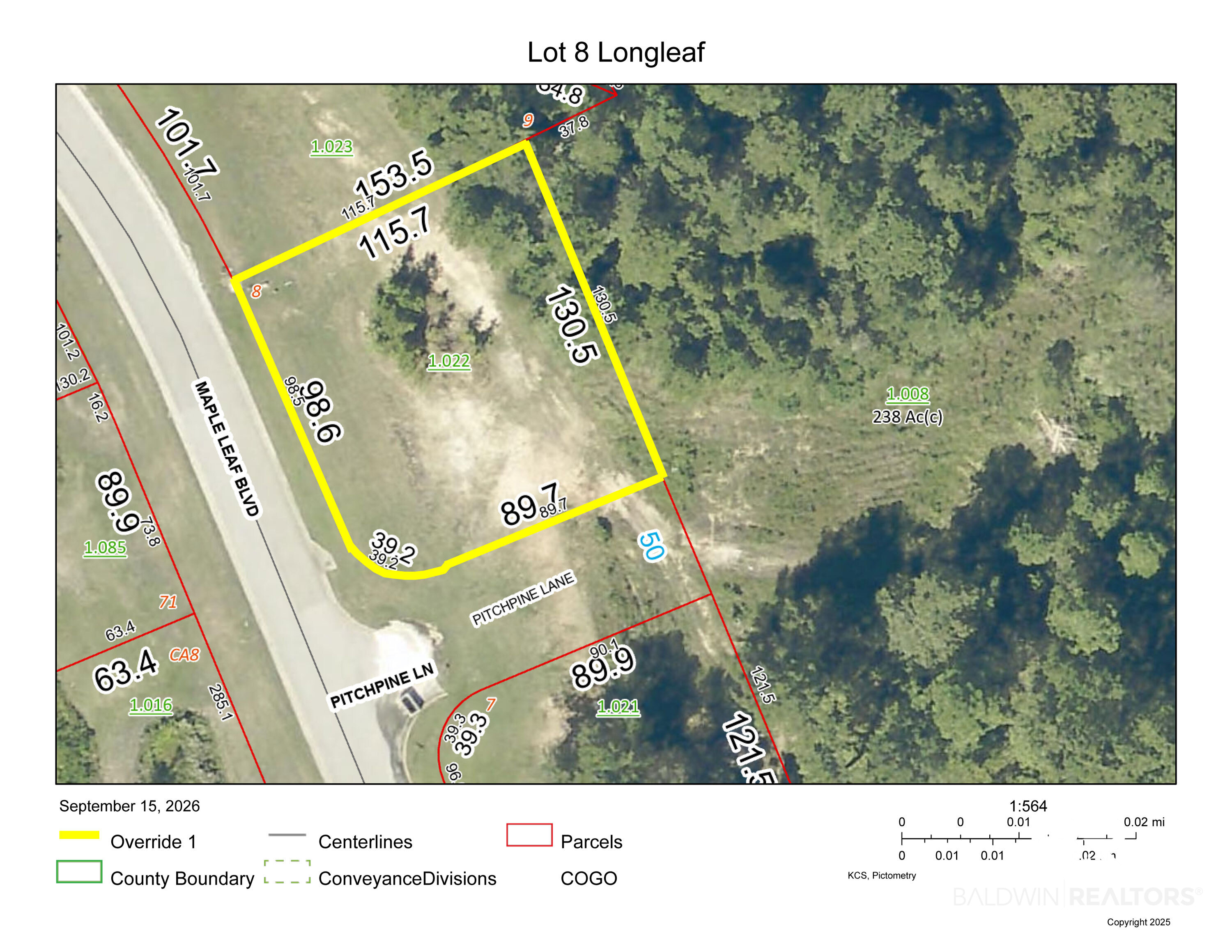 Photo 3 of Land for sale at 0 Maple Leaf Blvd #Lot 8, Spanish Fort, AL 36527 | MLS# 410634 | Listing updated on 2026-09-17