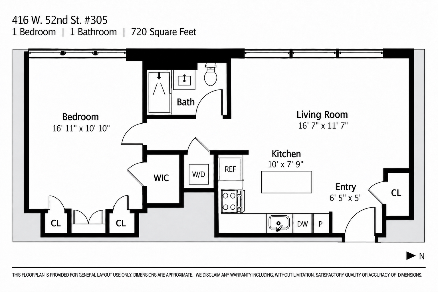 416 West 52nd Street Clinton New York NY 10019