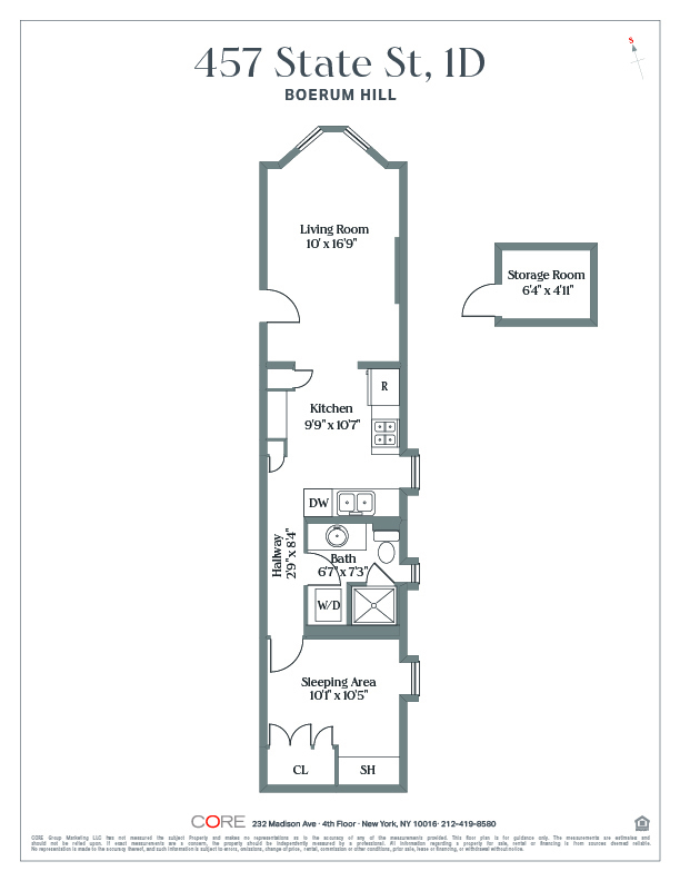 457 State Street 1D Boerum Hill Brooklyn NY 11217