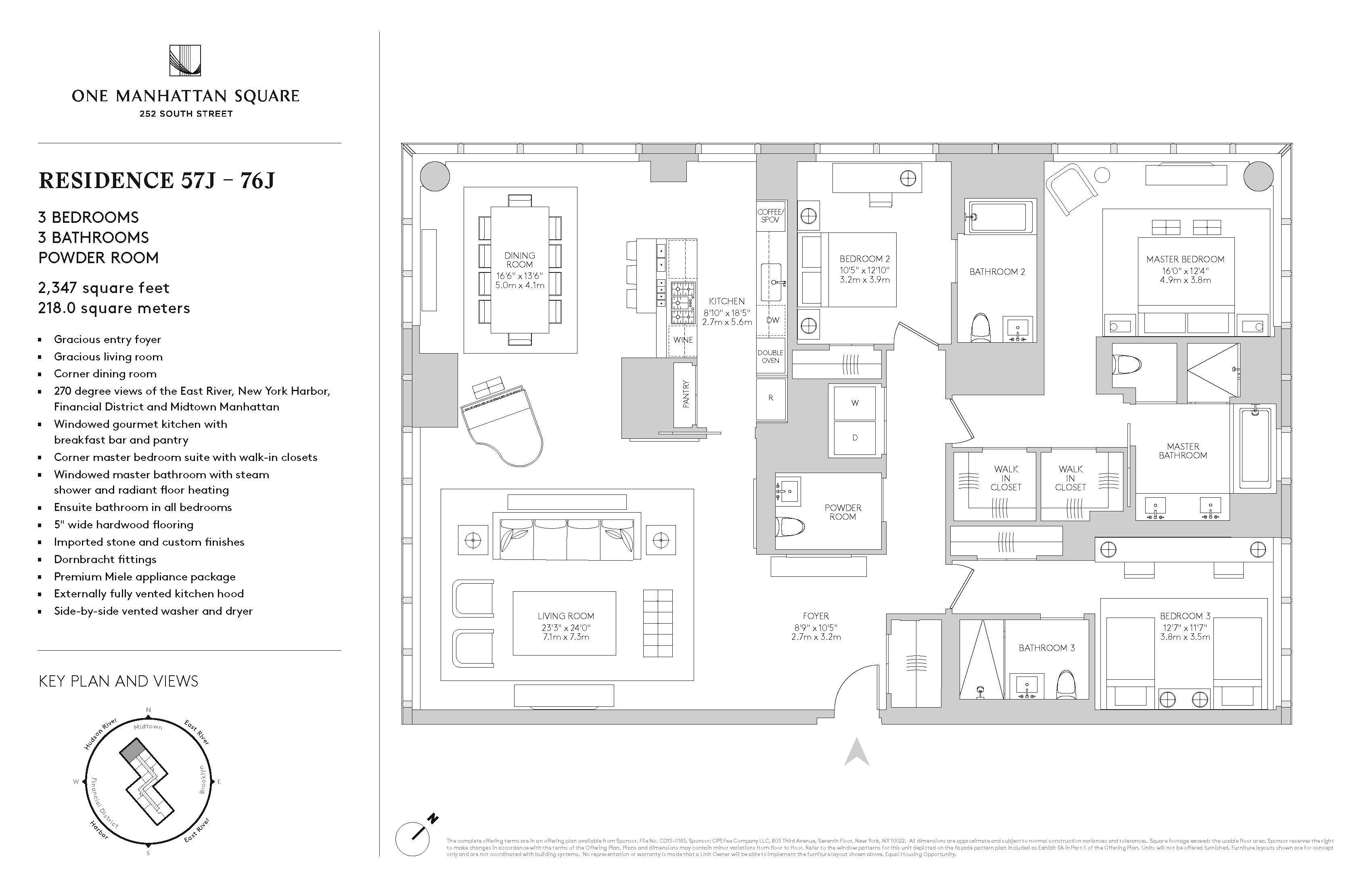 252 South Street 65J Lower East Side New York NY 10002