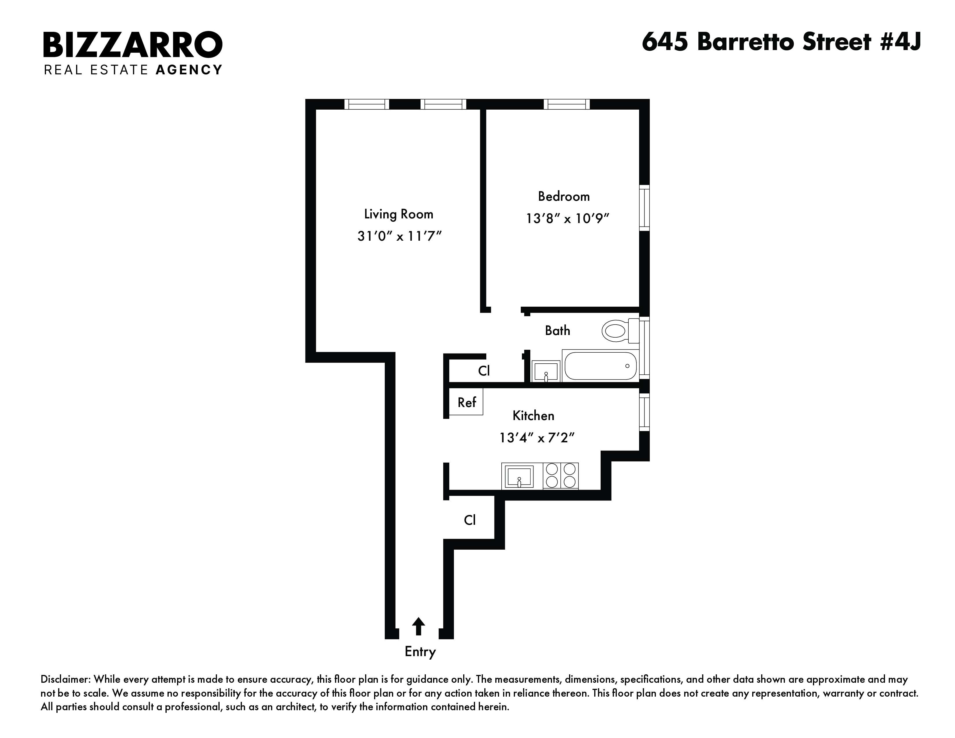 645 Barretto Street 4J Melrose Bronx NY 10474