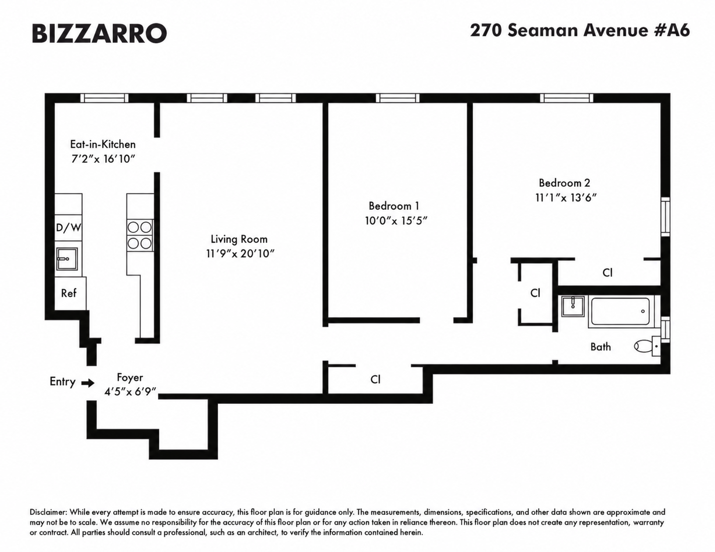 270 Seaman Avenue A6 Inwood New York NY 10034