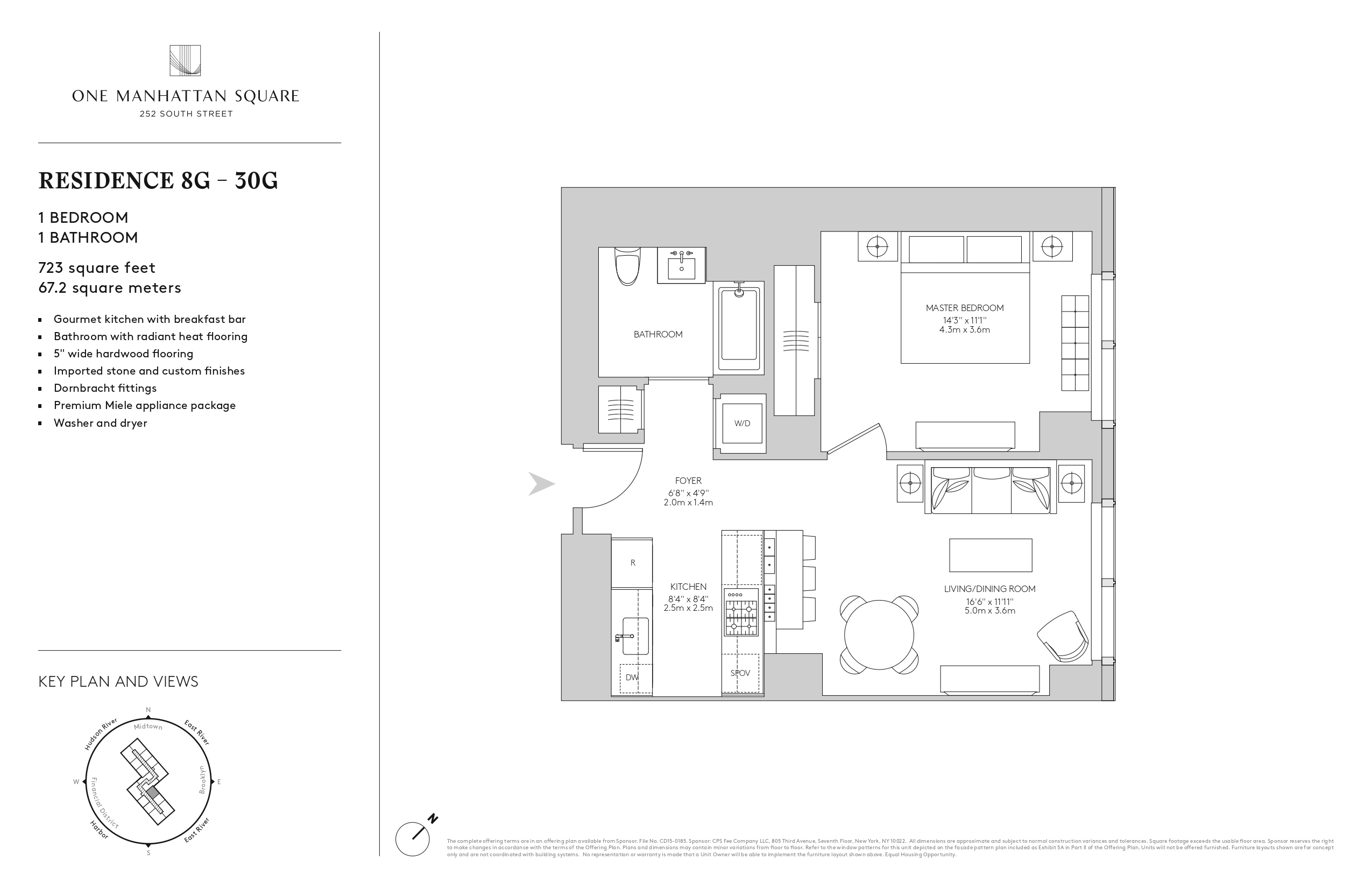252 South Street 16G Lower East Side New York NY 10002