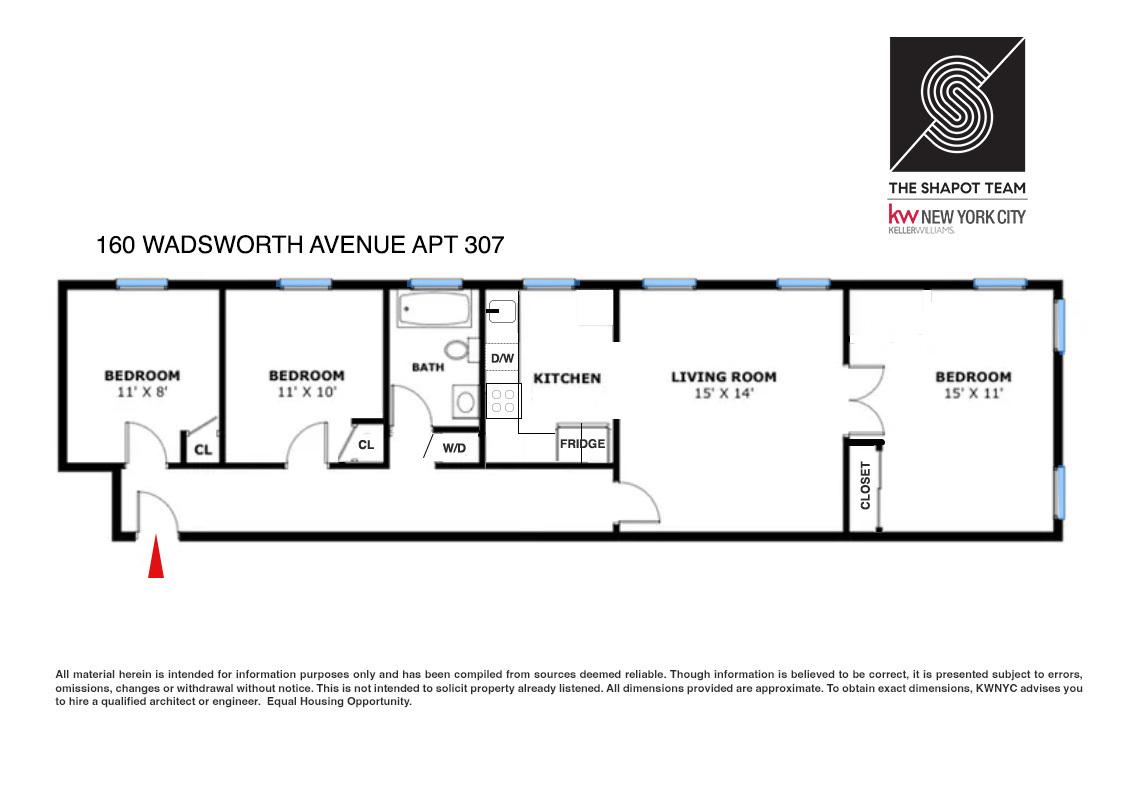 160 Wadsworth Avenue 307 Washington Heights New York NY 10033