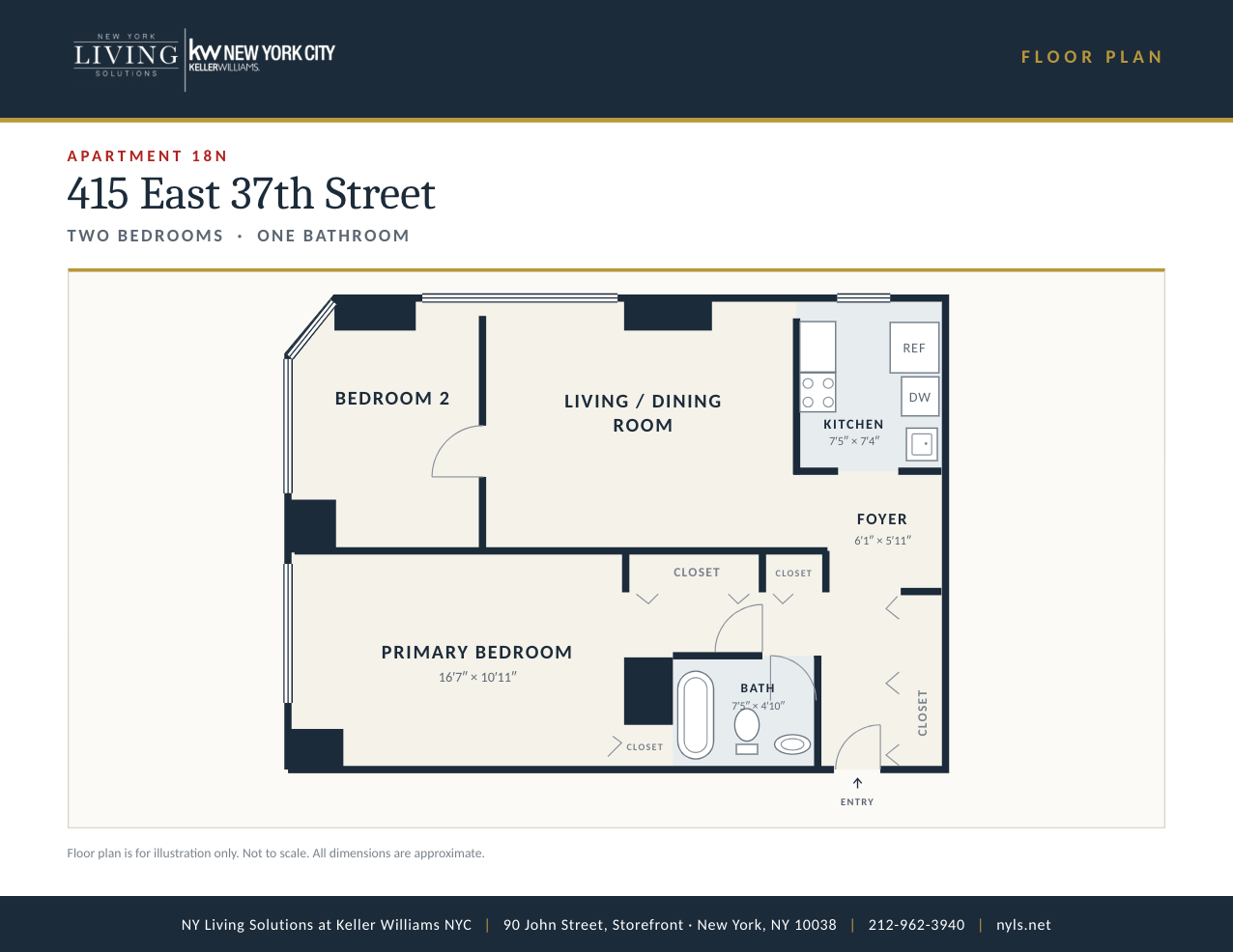 415 East 37th Street 18N Murray Hill New York NY 10016
