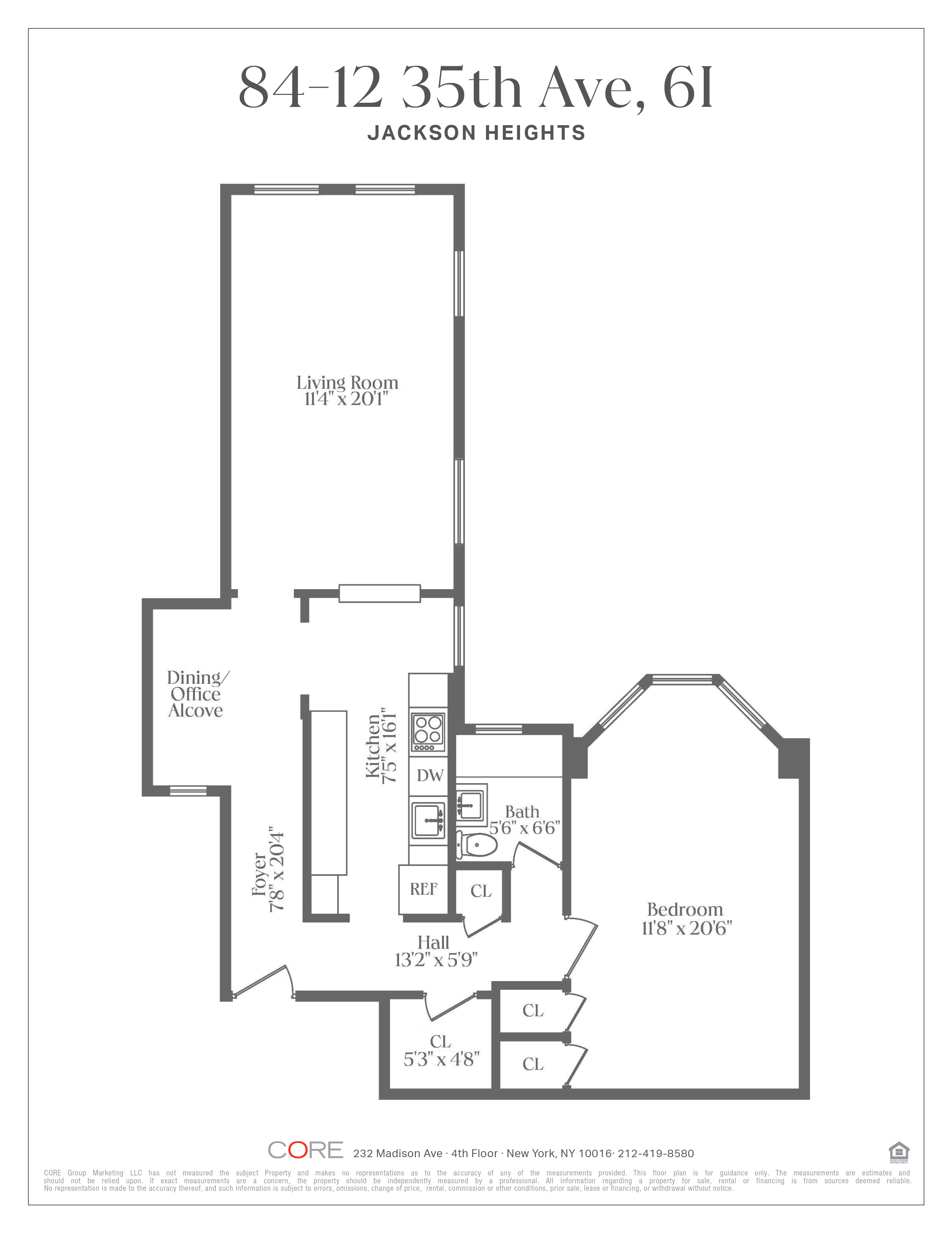 84-12 35th Avenue 6i Jackson Heights Queens NY 11372