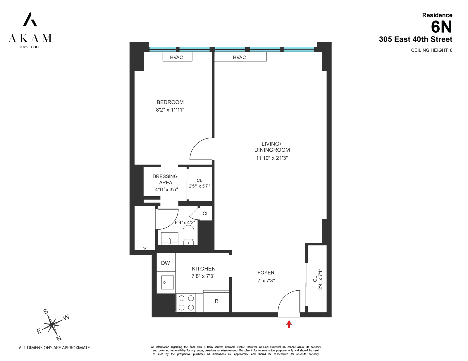 305 East 40th Street 6N Tudor City New York NY 10016